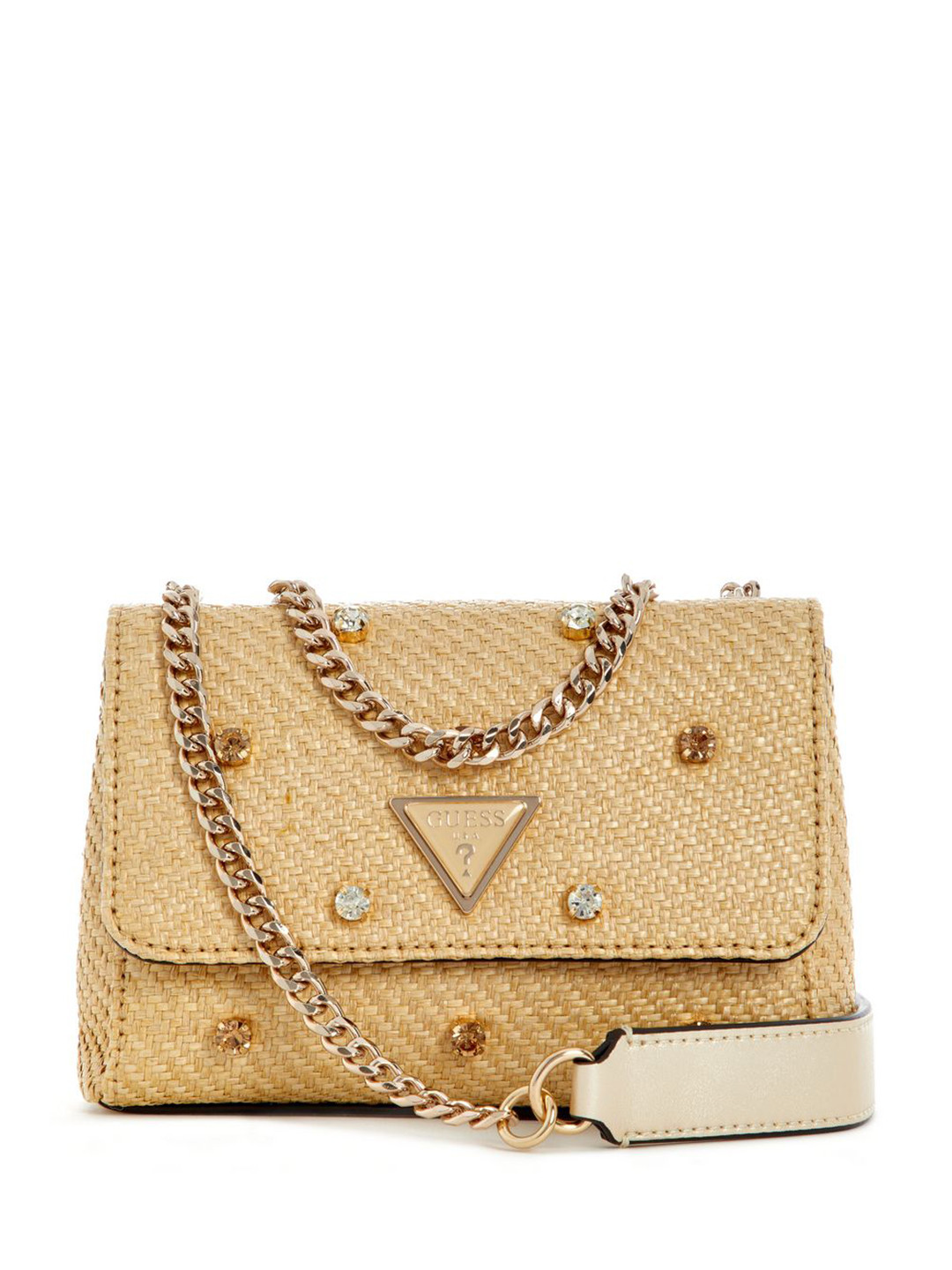 GUESS Women Giully Textured Crossbody Sling Bag