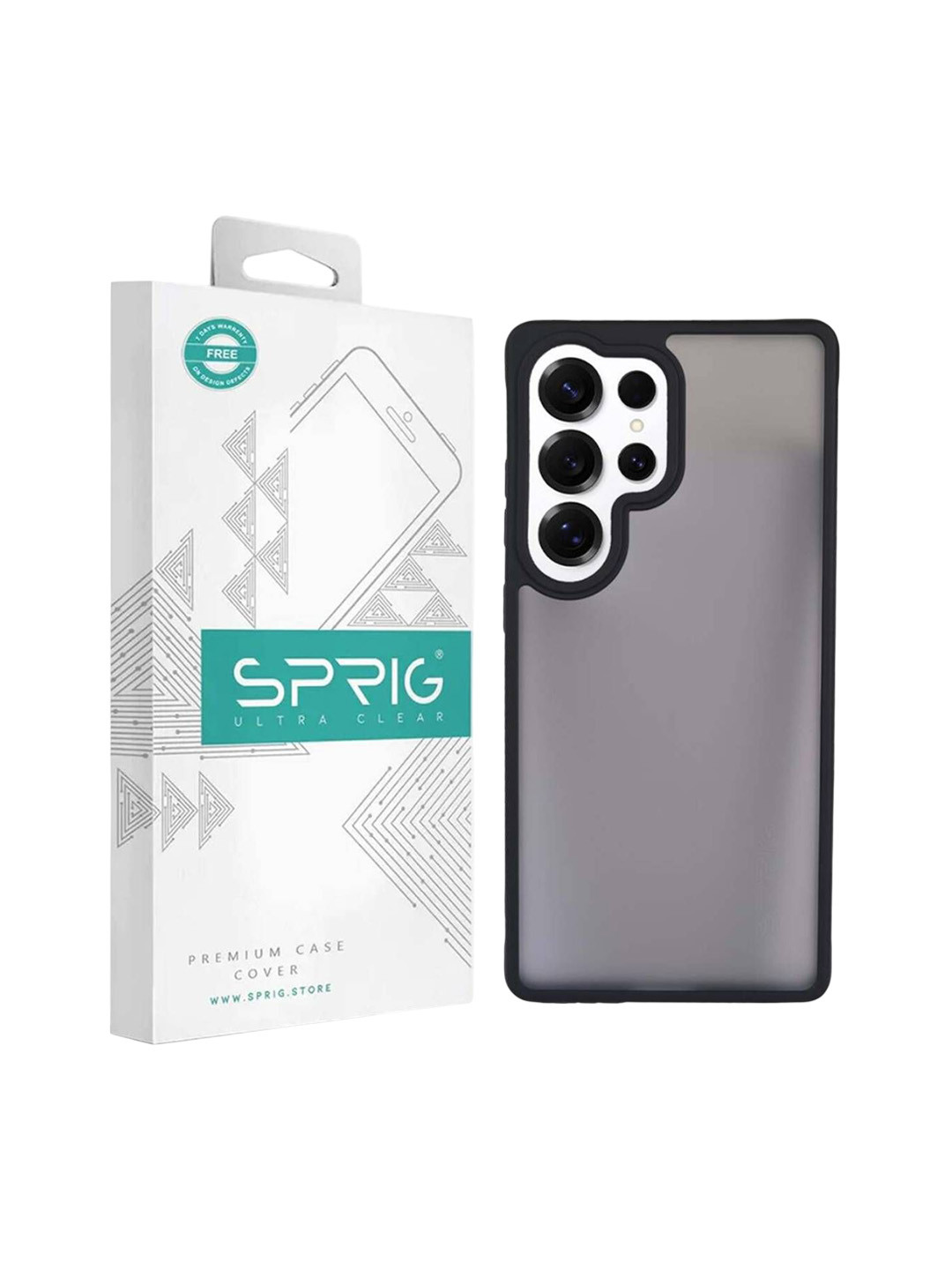 SPRIG Samsung Galaxy S25 Ultra Translucent Back Cover