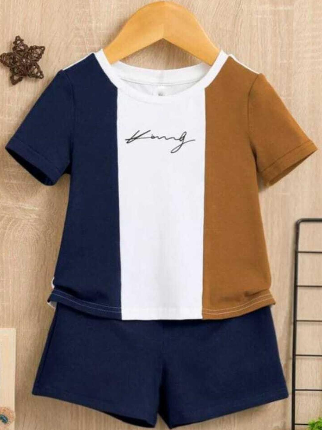 ELPIXIE FASHION Kids-Unisex Pure Cotton Clothing Set