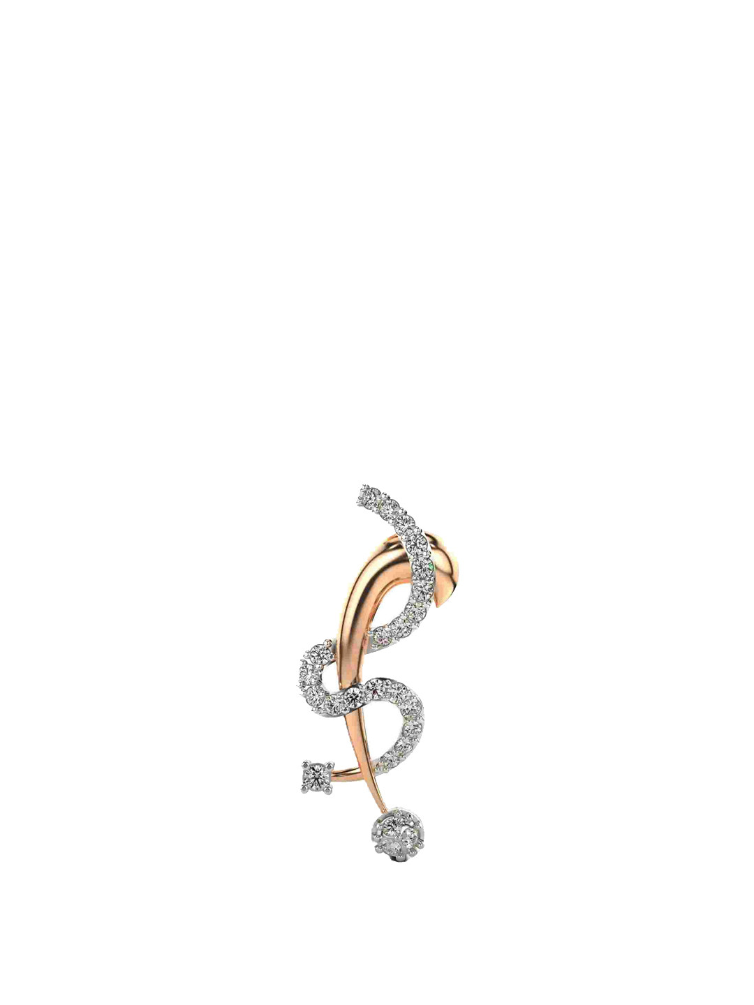 VALANOVA 14K Rose Gold 0.23 Ct Lab Grown Diamond Pendant