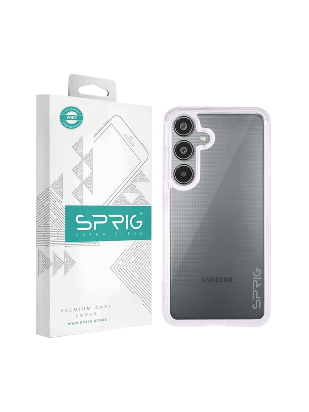 SPRIG Samsung Galaxy M35 Bayer Transparent Back Cover