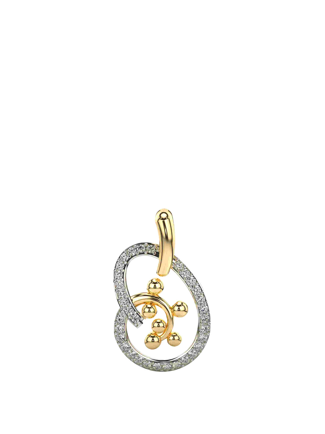 VALANOVA Women Hallmarked 14K Yellow Gold Pendant