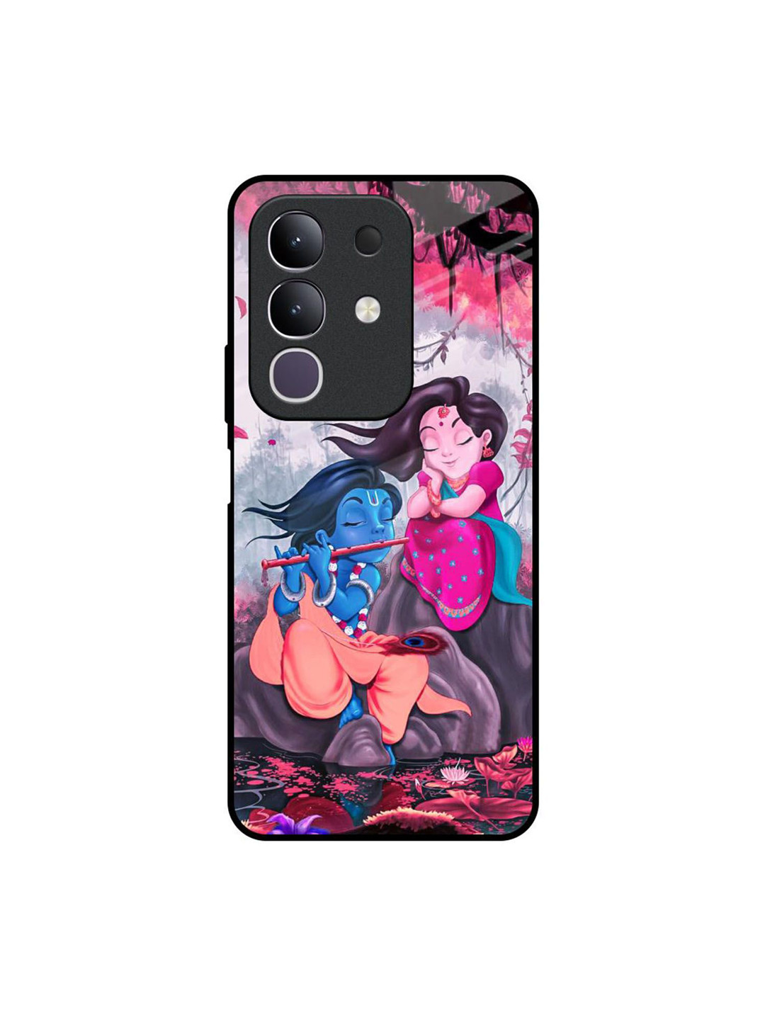 QRIOH Unisex Quirky Printed Vivo T4x 5G Back Case Mobile Accessories