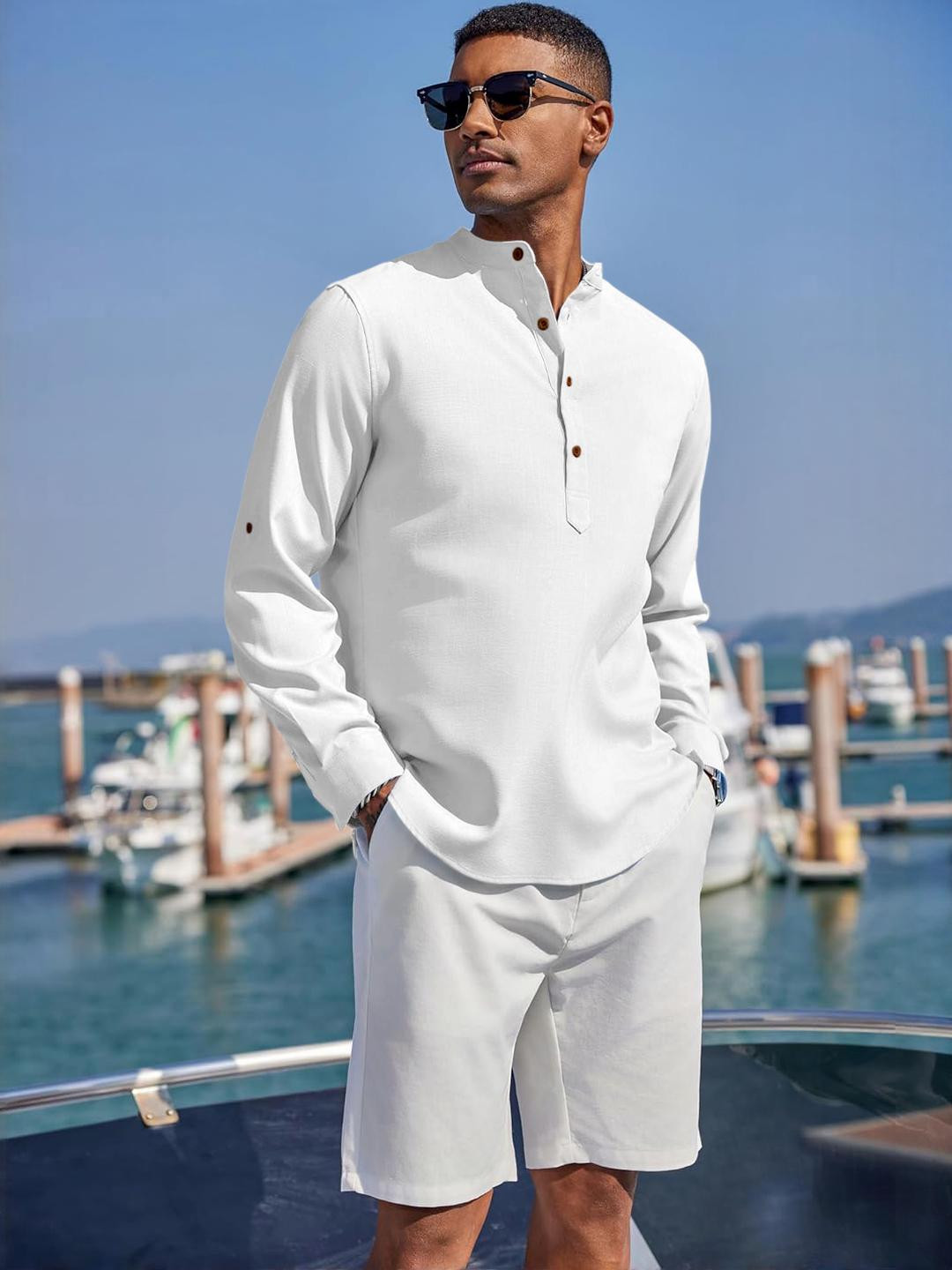 Fifth U Solid Cotton Blend Straight Kurta