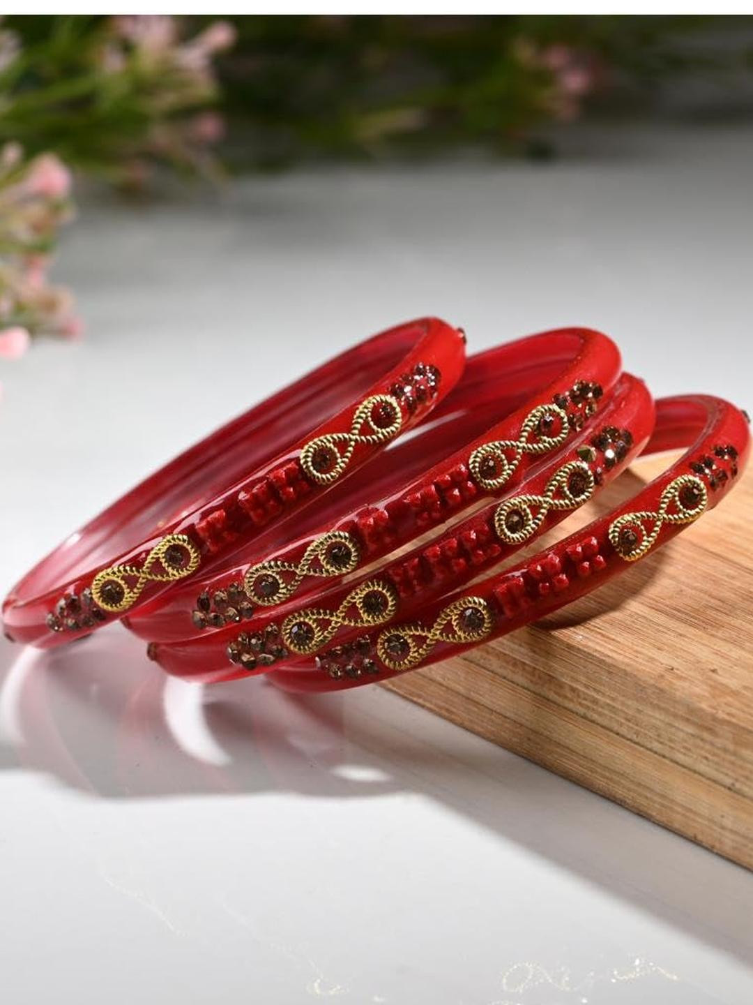 1ST TIME Alloy Traditional Bangles for Women