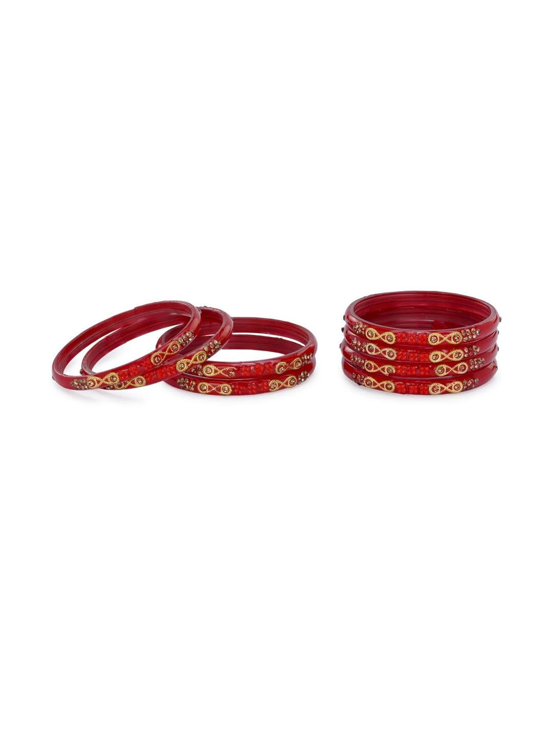 1ST TIME Traditional Glass Bangles Set