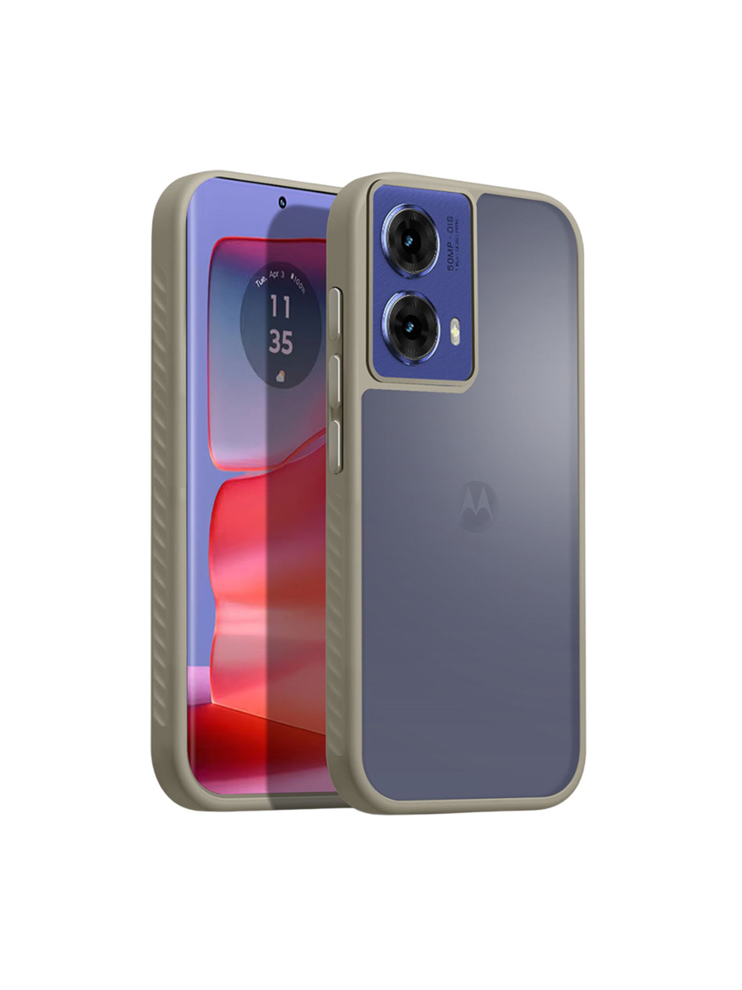 Karwan Solid Printed Motorola Edge G85 5G Back Case Mobile Accessories
