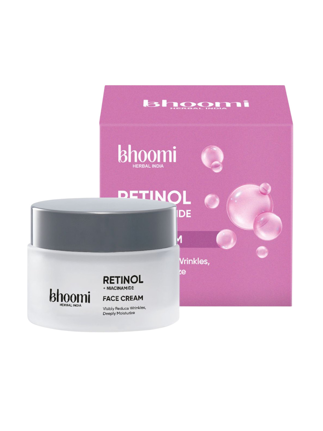 BHOOMI HERBAL INDIA Retinol & Niacinamide Face Cream - 50 g