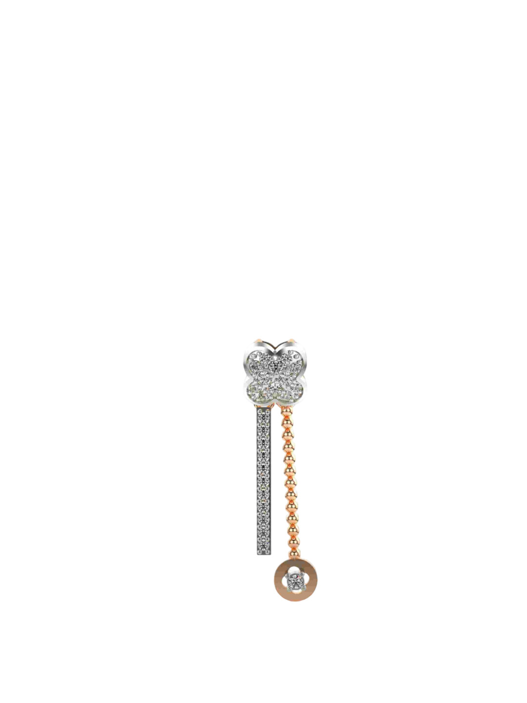 VALANOVA 18K Rose Gold 0.20 Ct Lab Grown Diamond Pendant