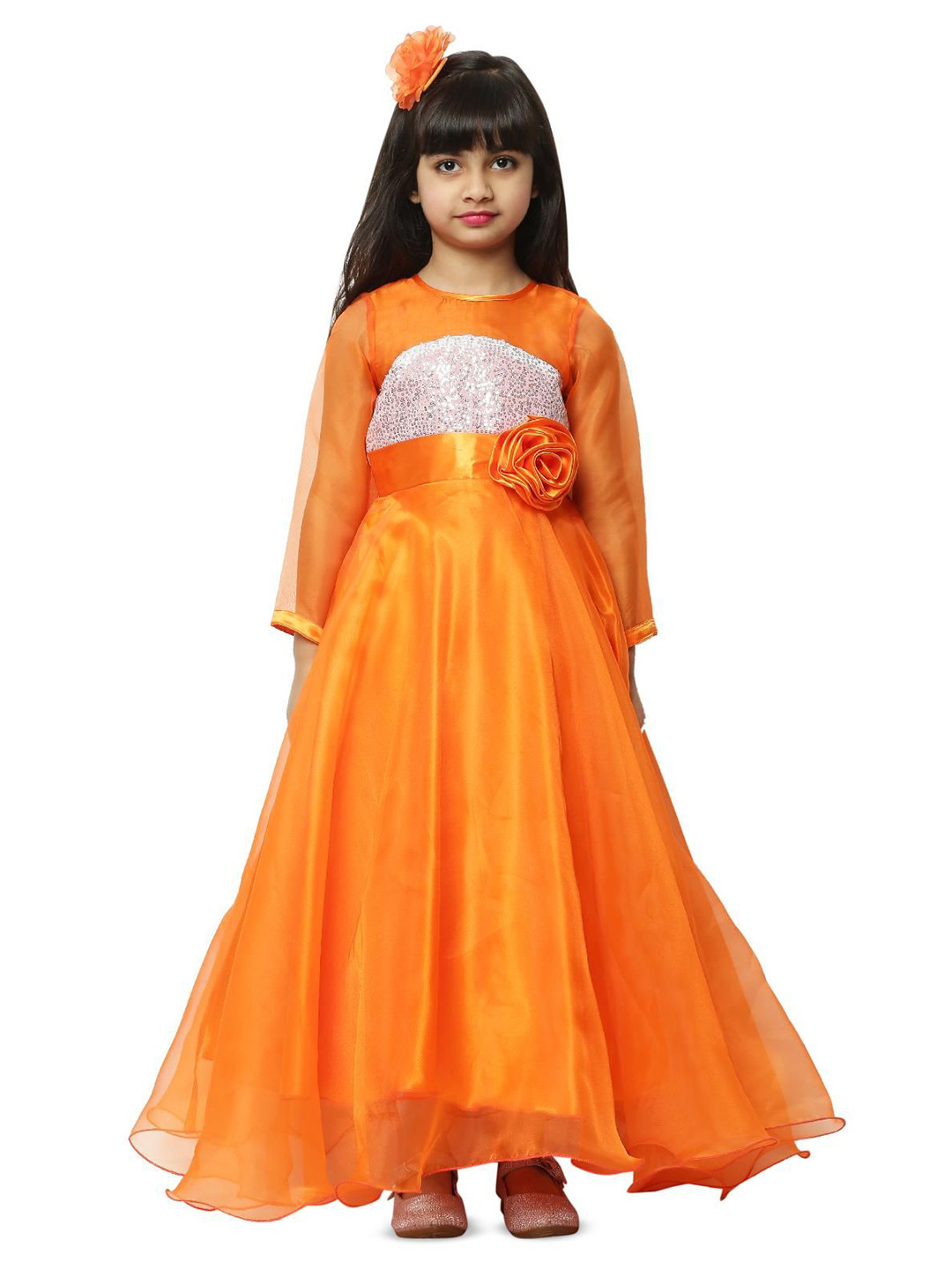 Wow Princess Girl Embellished Gown Maxi Dresses