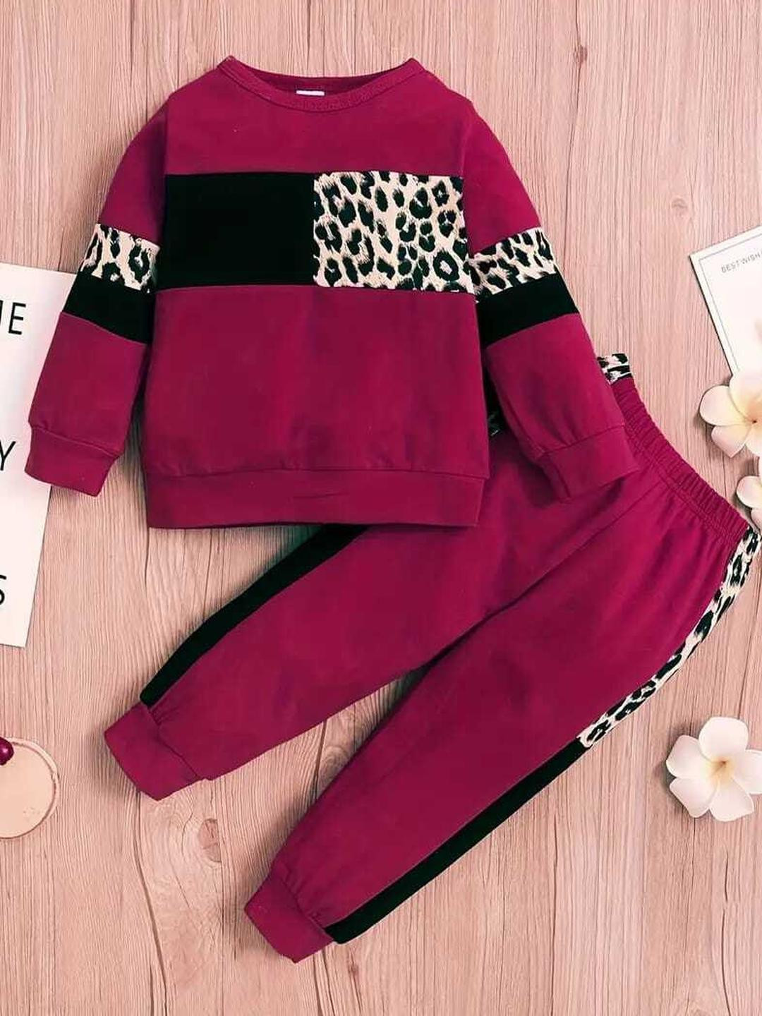 ELPIXIE FASHION Girls Cotton Blend Clothing Set