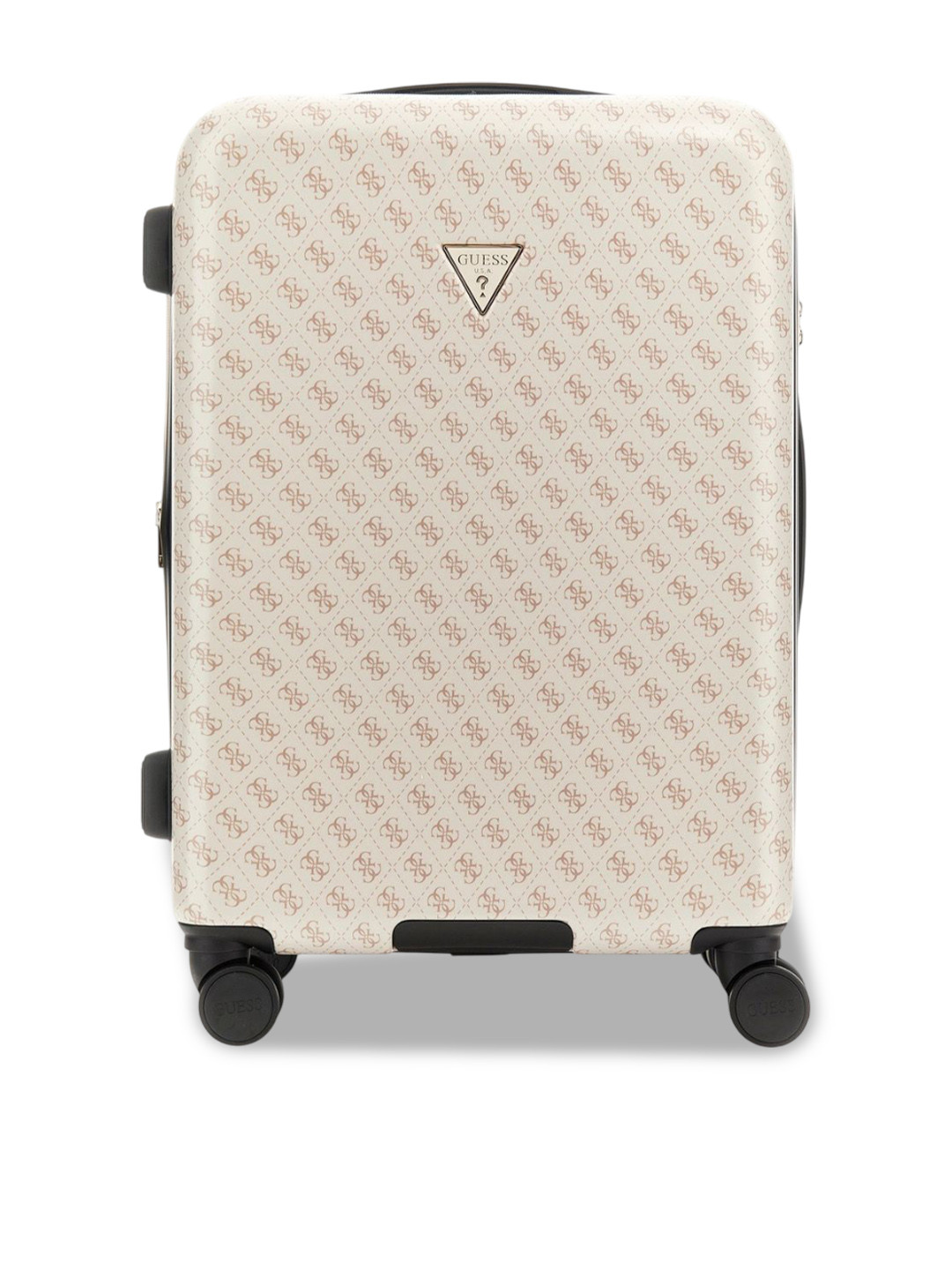 GUESS Dove Printed Hard Sided Jesco  22 In 8-Wheeler Trolley Bag