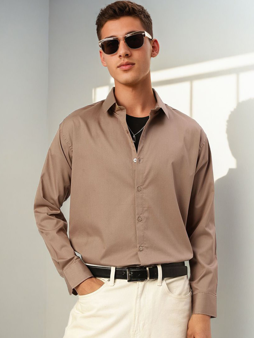 SZN Slim Collar Comfort Cotton Formal Shirt