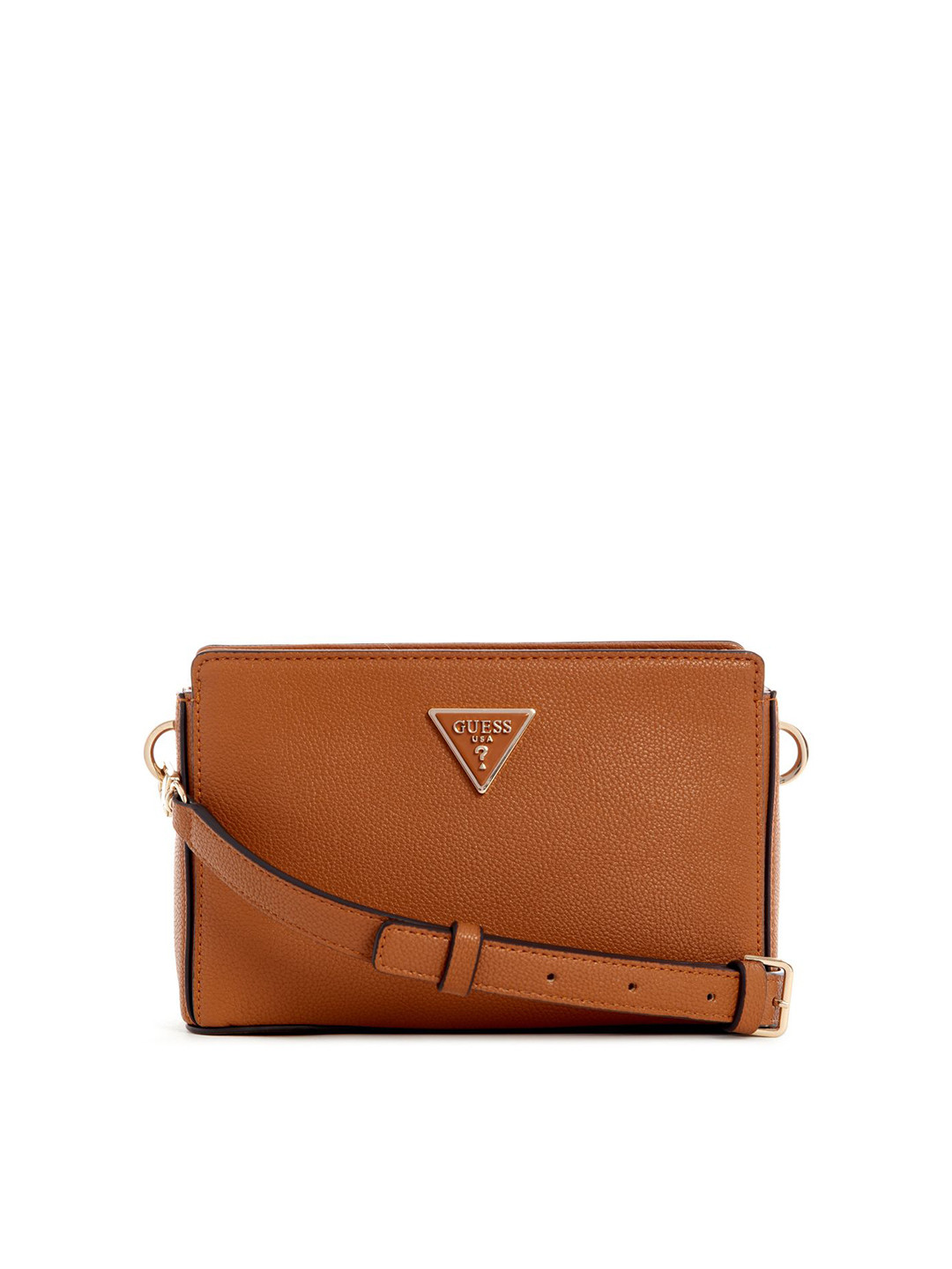 GUESS Women Meridian Textured Crossbody Embellished Sling Bag
