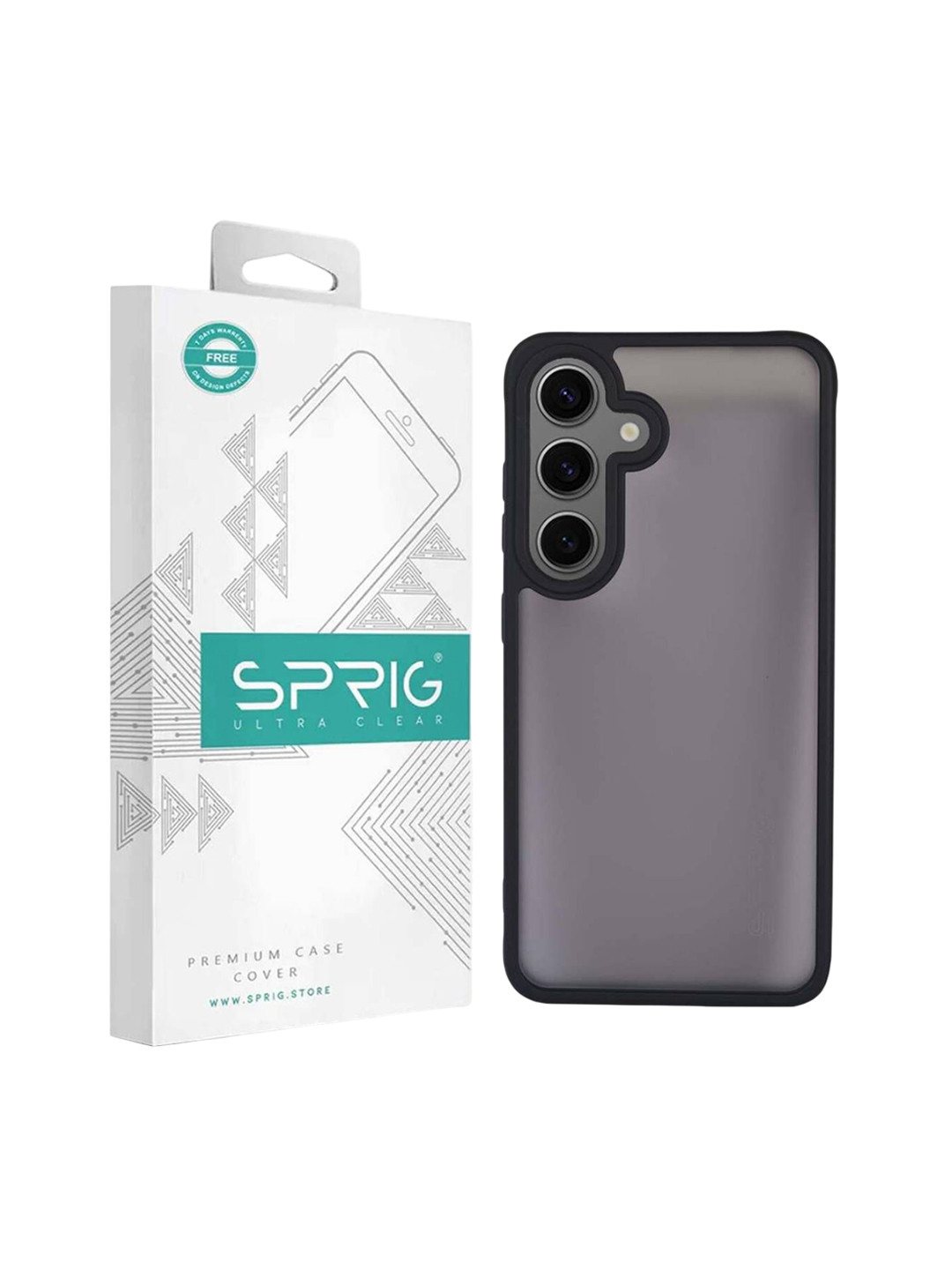 SPRIG Samsung Galaxy S25 Plus Translucent Back Cover