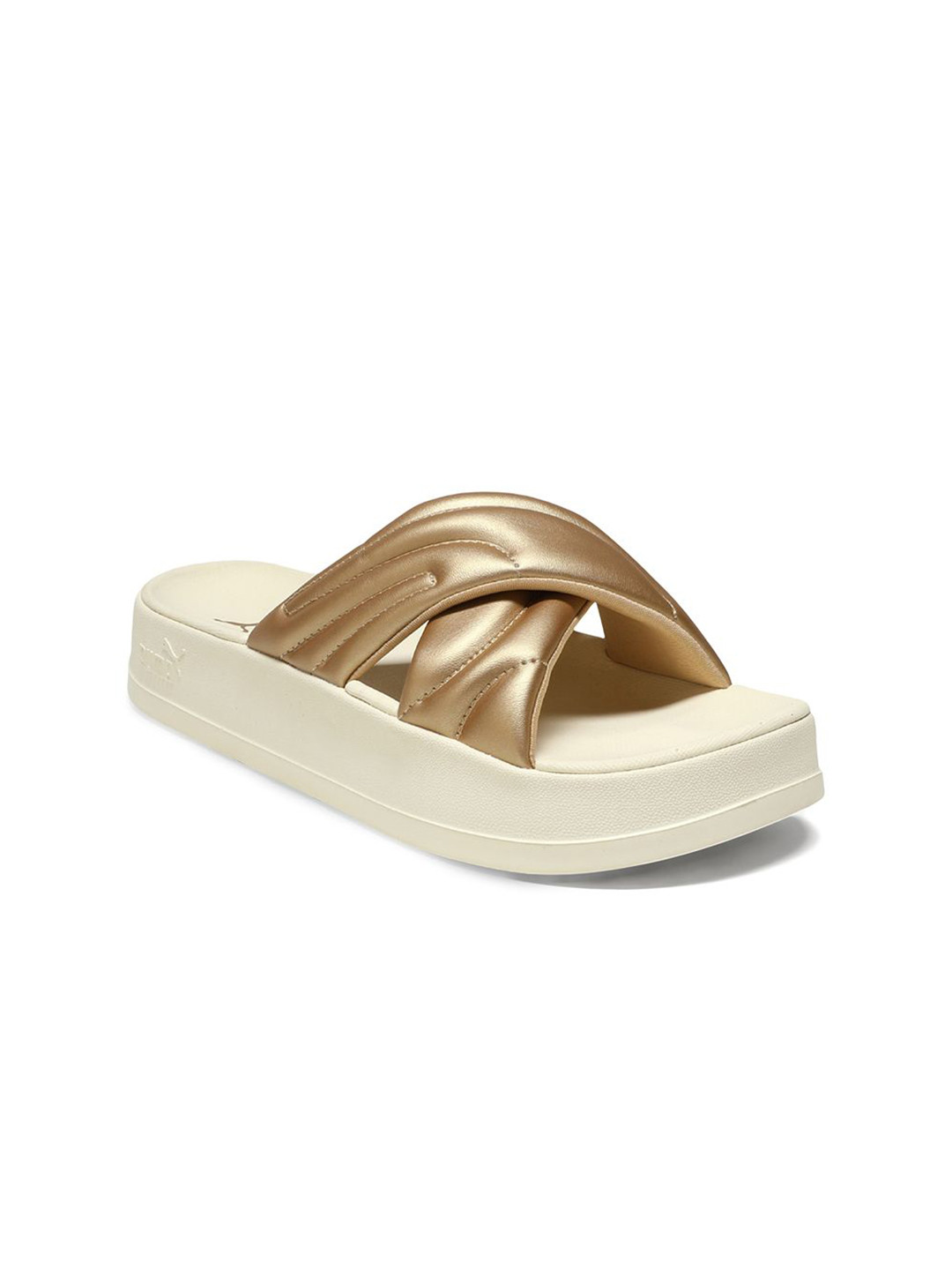 Puma Women Leadcat Platform Metallic Sandal