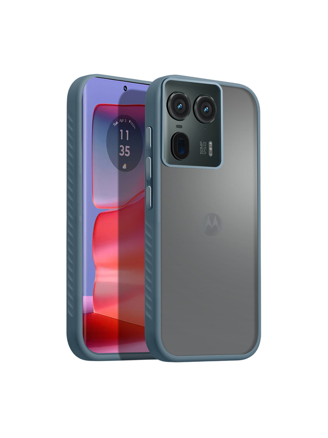 Karwan Motorola Edge 50 Ultra 5G Back Case Mobile Accessories