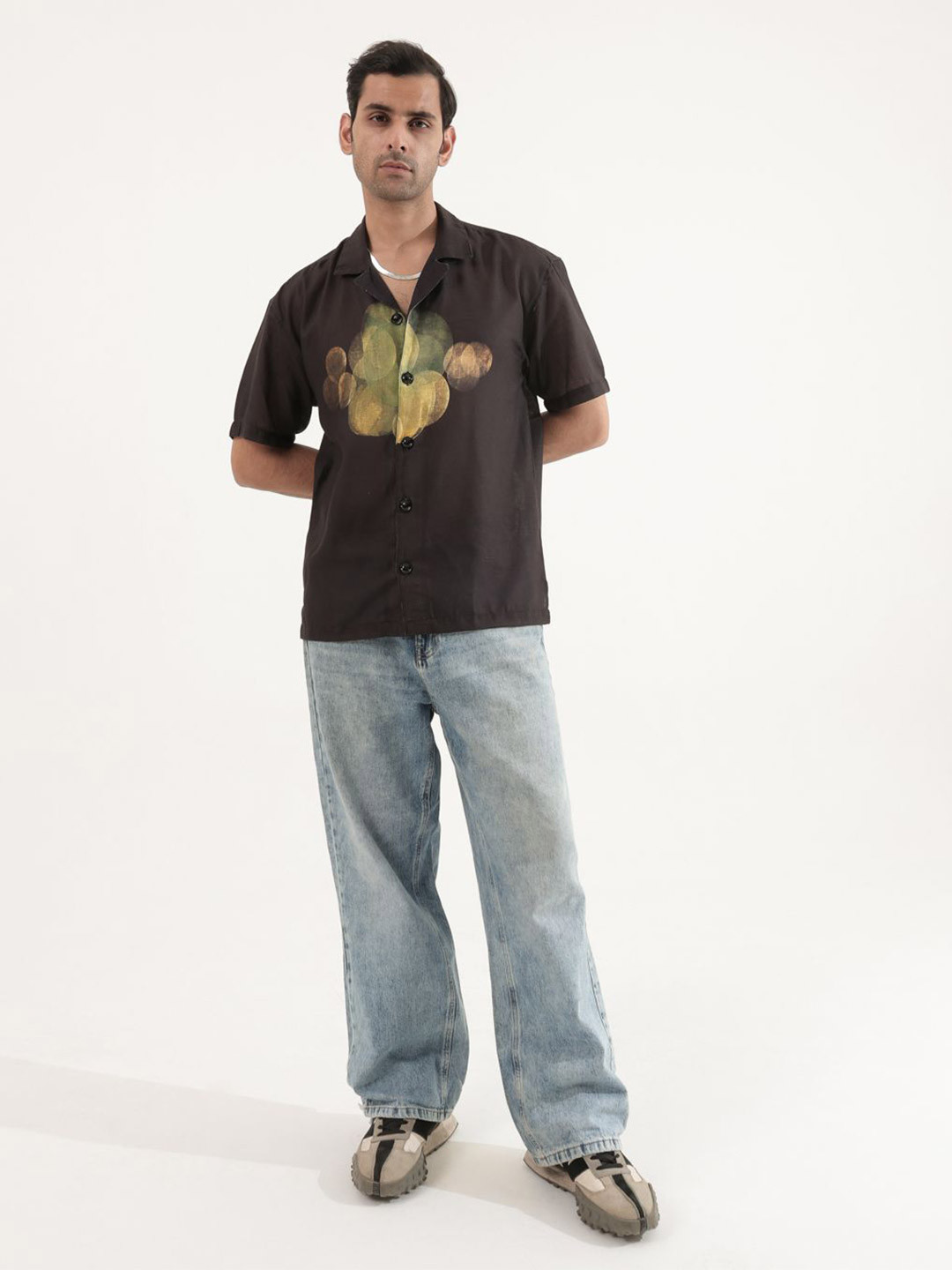 Big Bunny Comfort Spread Collar Regular Fit Casual Shirt