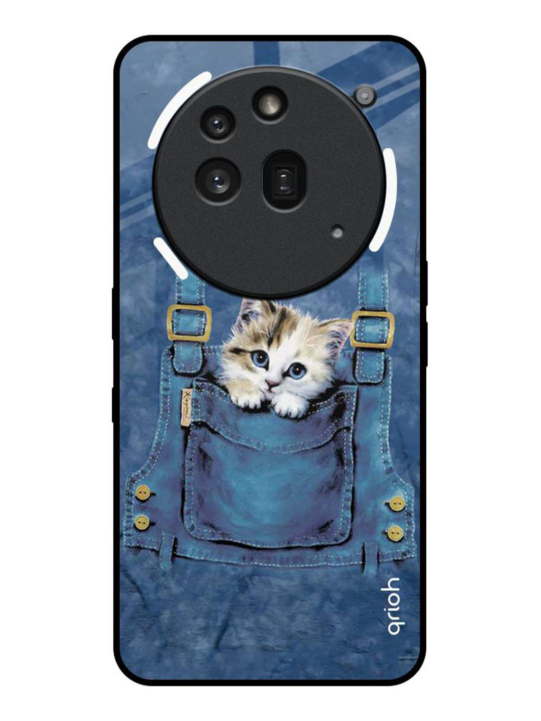 QRIOH Printed Nothing Phone 3a Pro Back Case Mobile Accessories