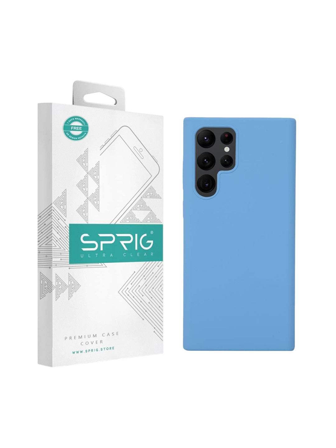 SPRIG Samsung Galaxy S22 Ultra 5G Liquid Silicone Back Cover