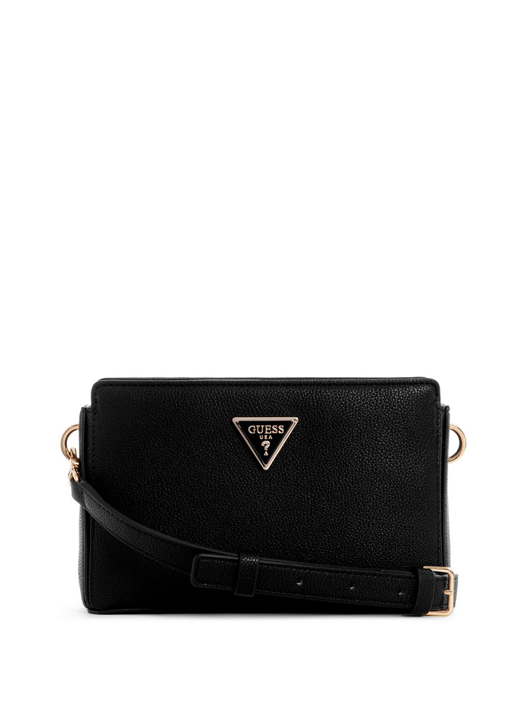 GUESS Women Meridian Solid Crossbody Sling Bag