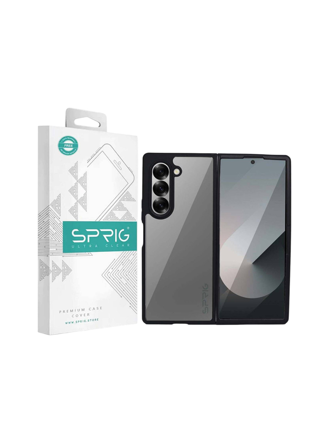 SPRIG Samsung Galaxy Z Fold 6 TPU Matte Back Cover
