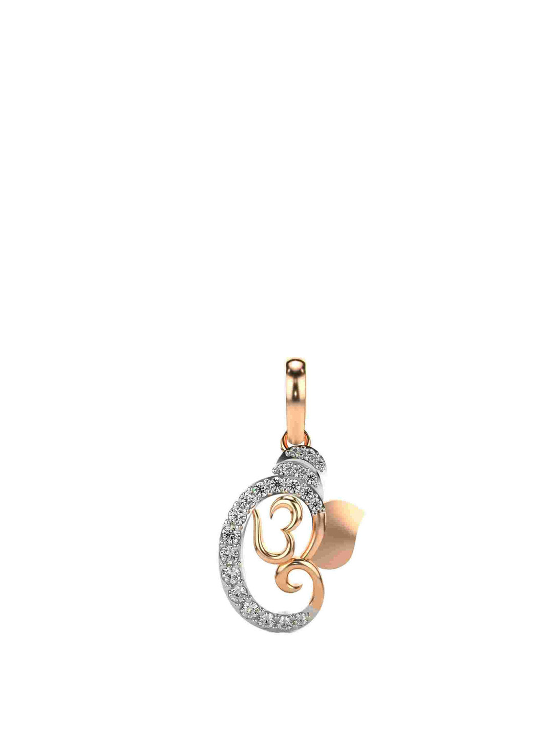 VALANOVA 18K Rose Gold 0.24 Ct Lab Grown Diamond Pendant