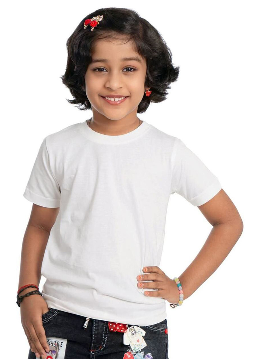 Darestyles Unisex Bio Finish Solid Round Neck Pure Cotton T-shirt