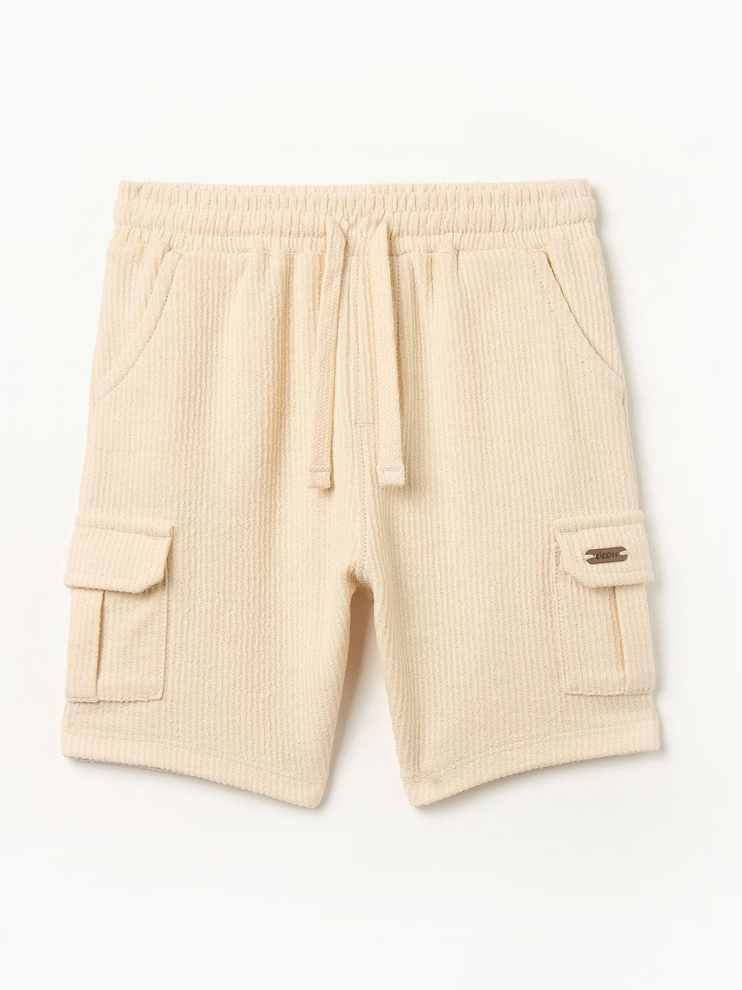 Giggles by Babyshop Boys Regular Fit Cotton Cargo Shorts