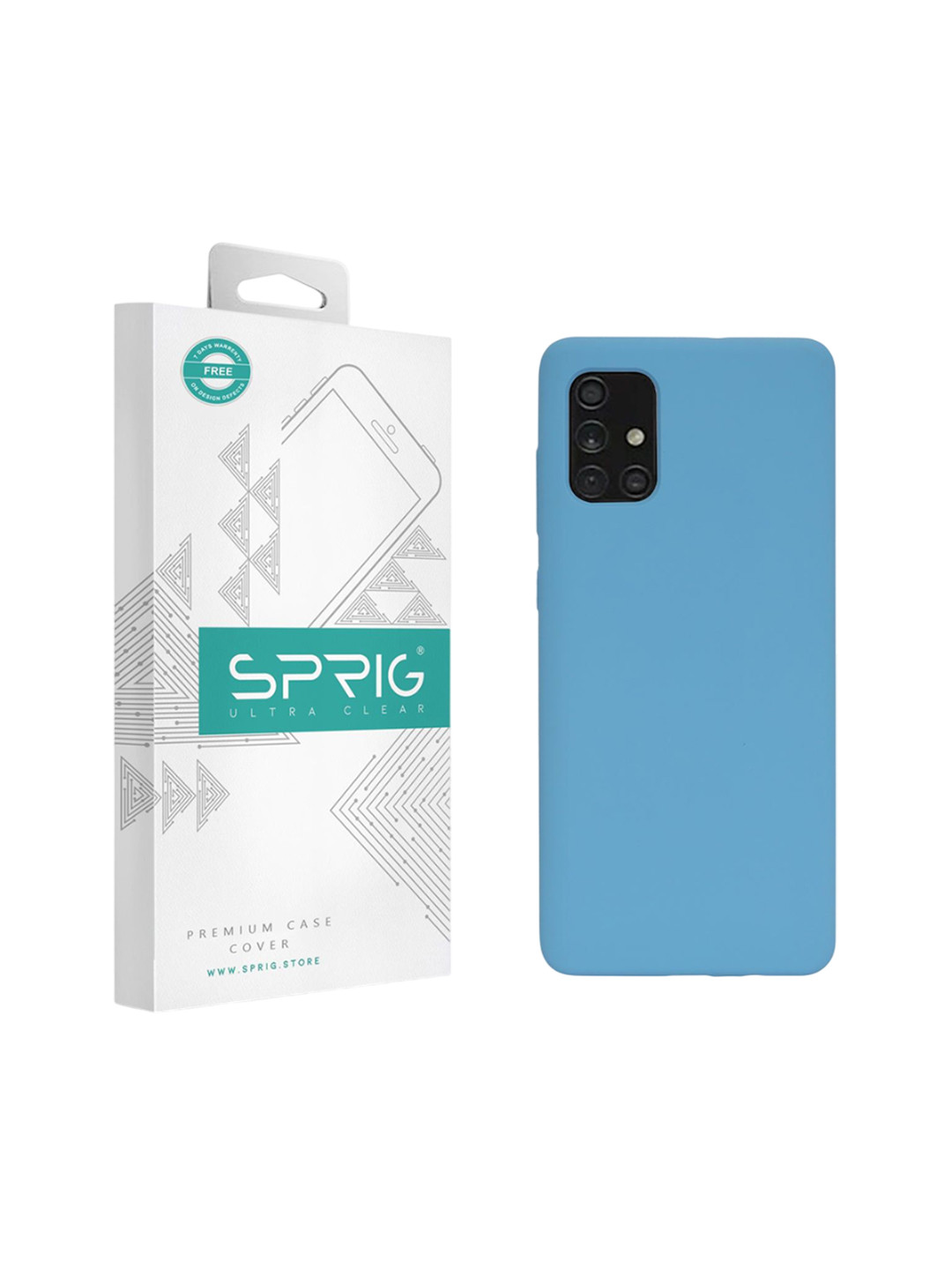 SPRIG Samsung Galaxy A71 Liquid Silicone Back Cover