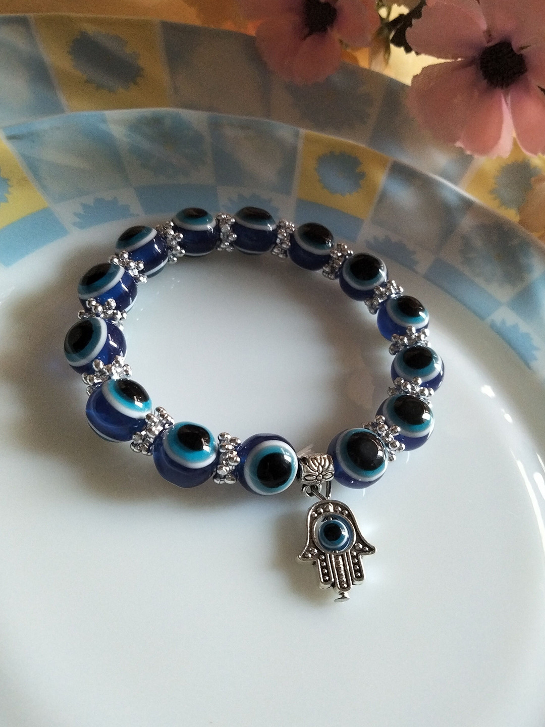 Ringzinnie Evil Eye Elasticated Bracelet