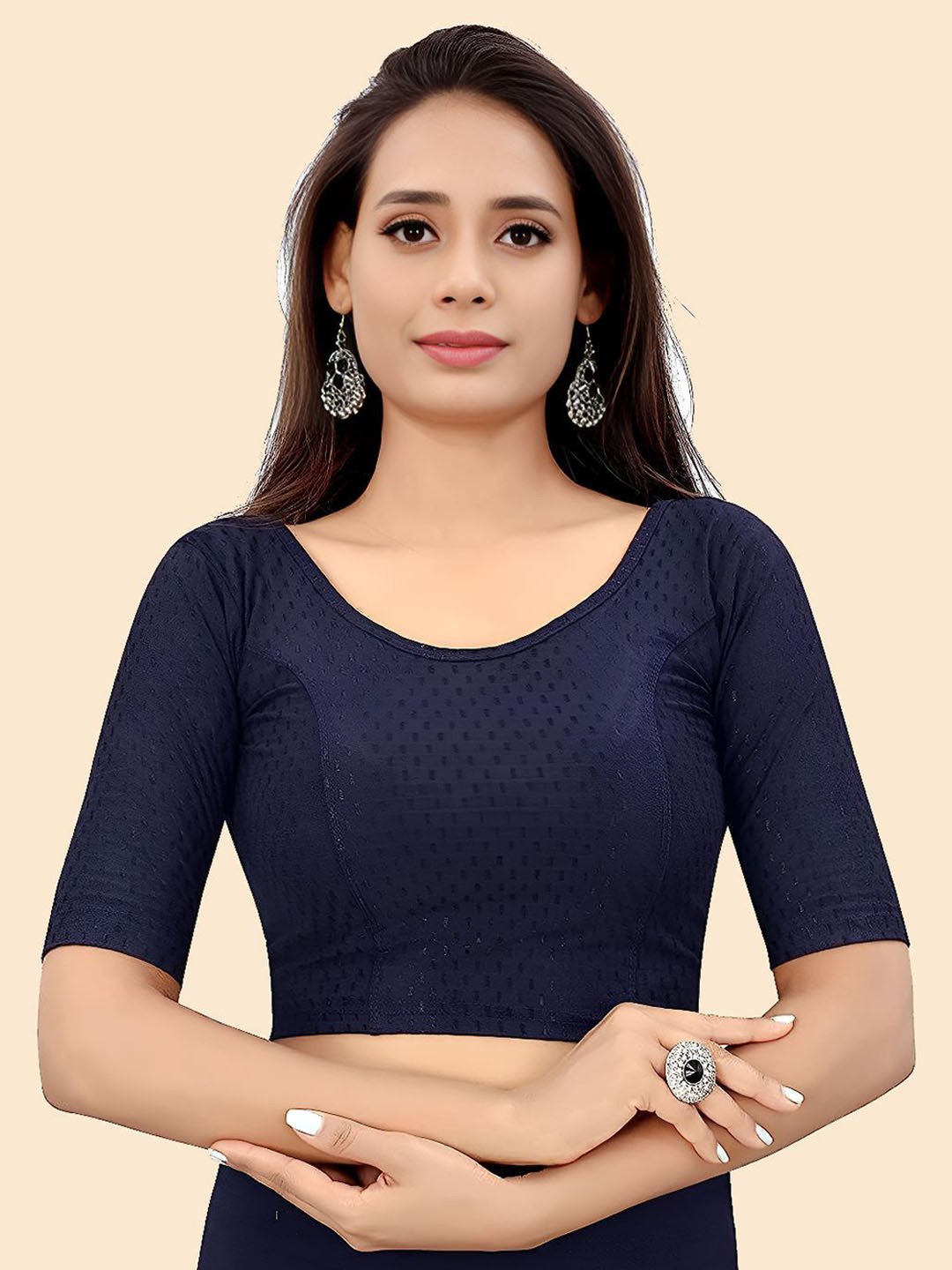 SHREEJI DESIGNER Printed Saree Blouse