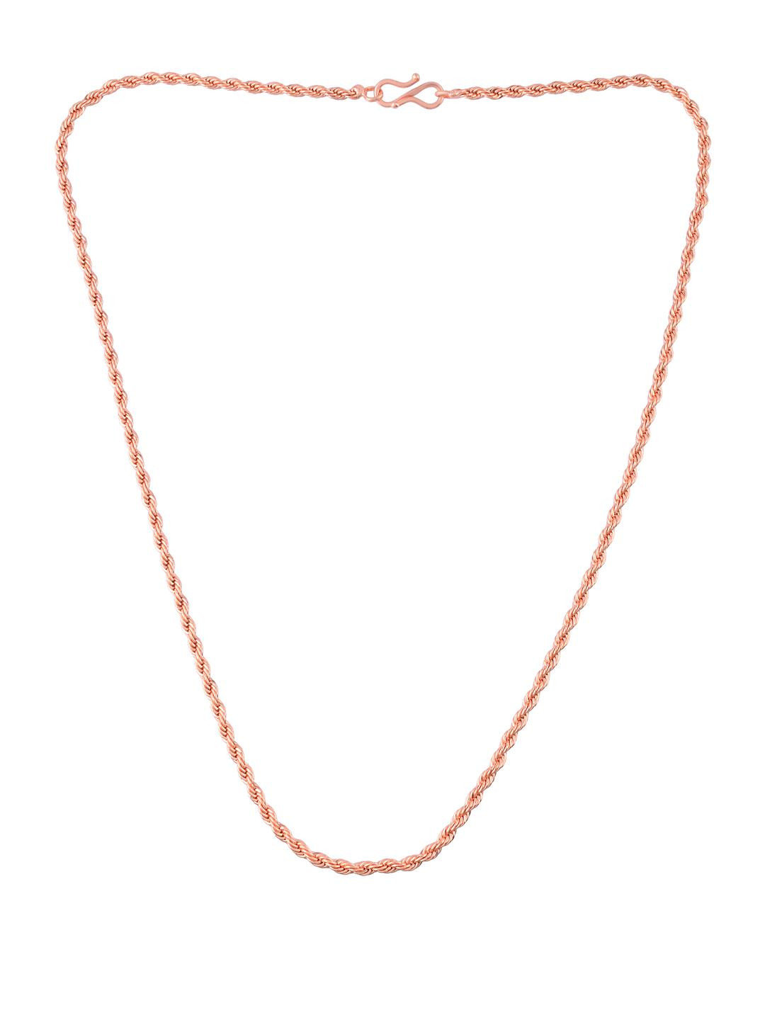 Missmister Unisex Copper-Plated Antique Chain