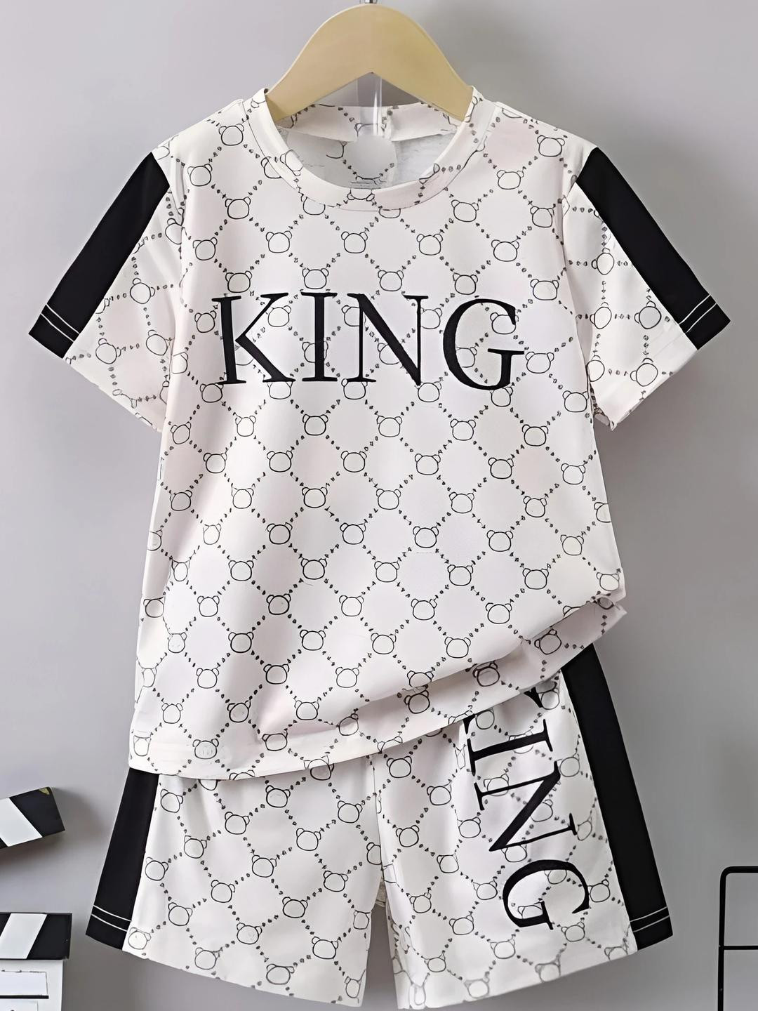 ELPIXIE FASHION Kids-Unisex Pure Cotton Clothing Set
