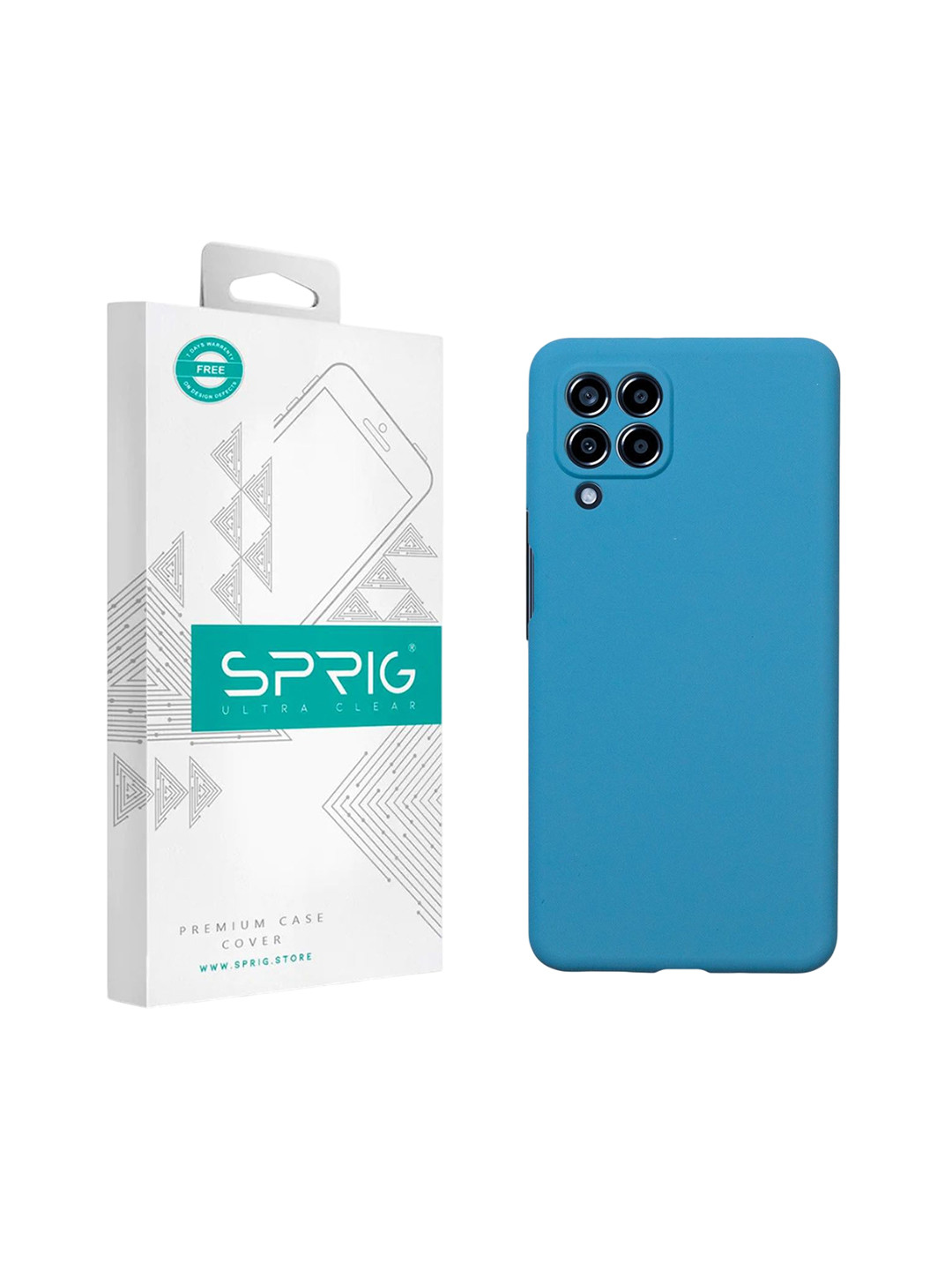 SPRIG Samsung Galaxy M53 5G Liquid Silicone Back Cover