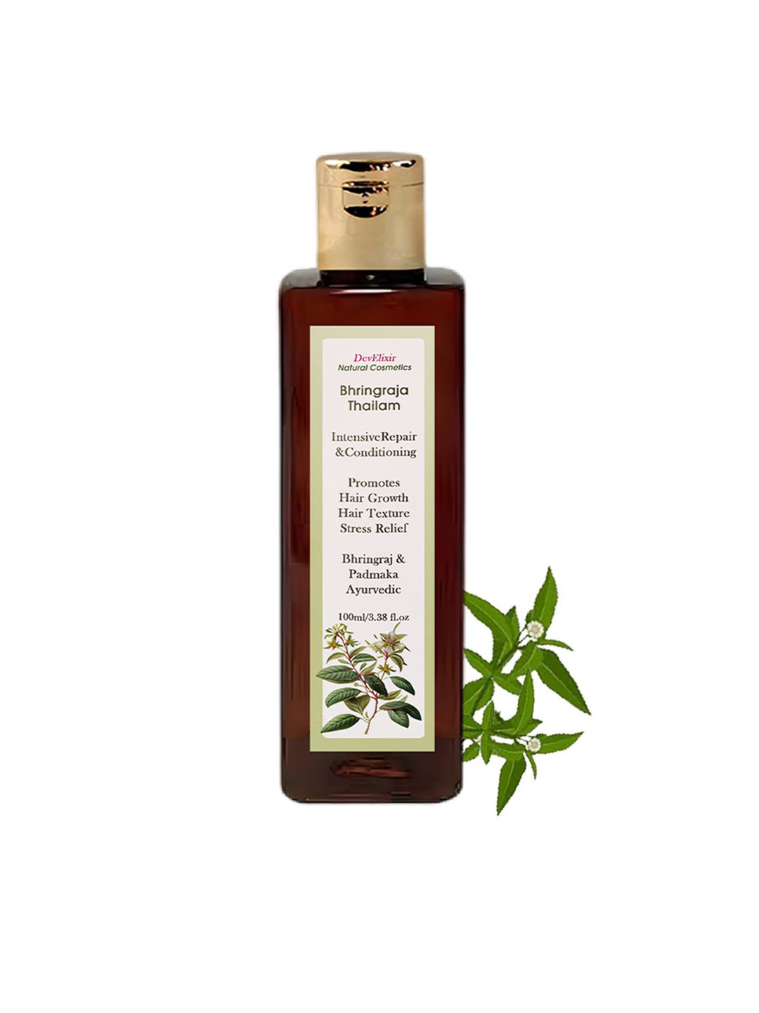 DEV ELIXIR Bhringraj Thailam Ayurvedic Hair Oil- 100 ml