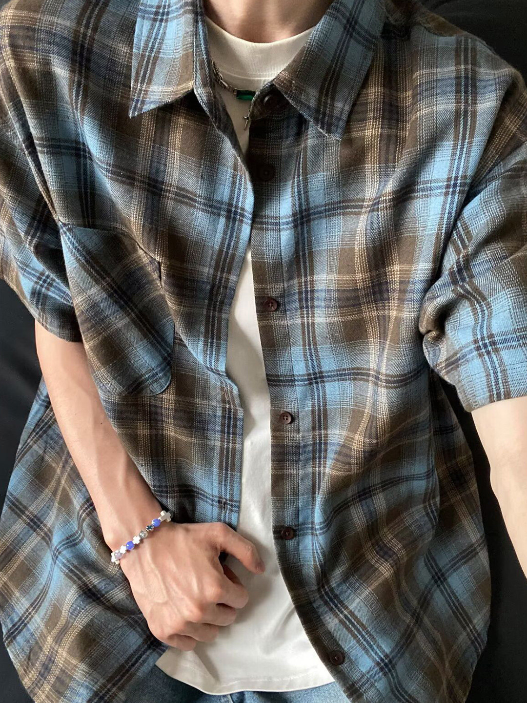 StyleCast x Revolte Buffalo Checks Casual Shirt