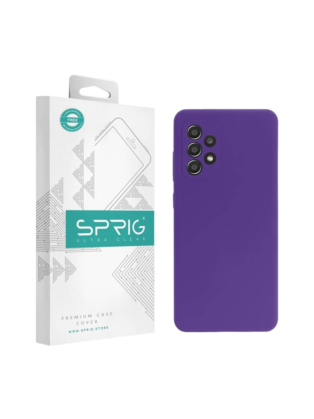 SPRIG Samsung Galaxy A52 Liquid Silicone Back Cover