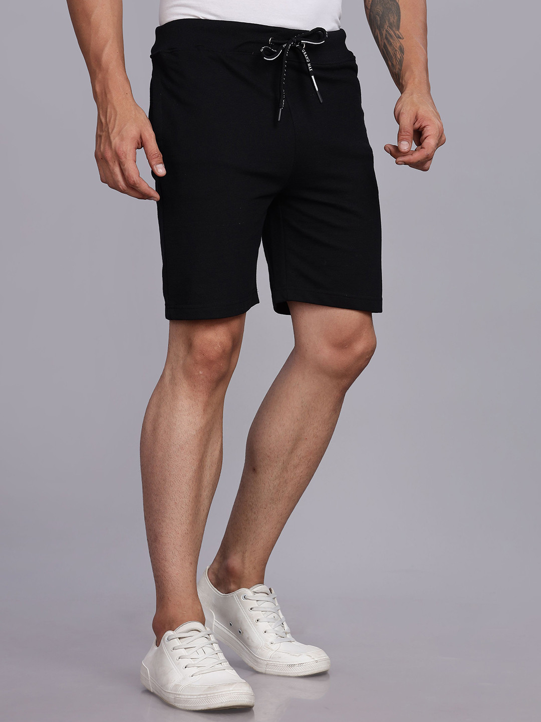 Grand Max Men Regular Fit Cotton Shorts