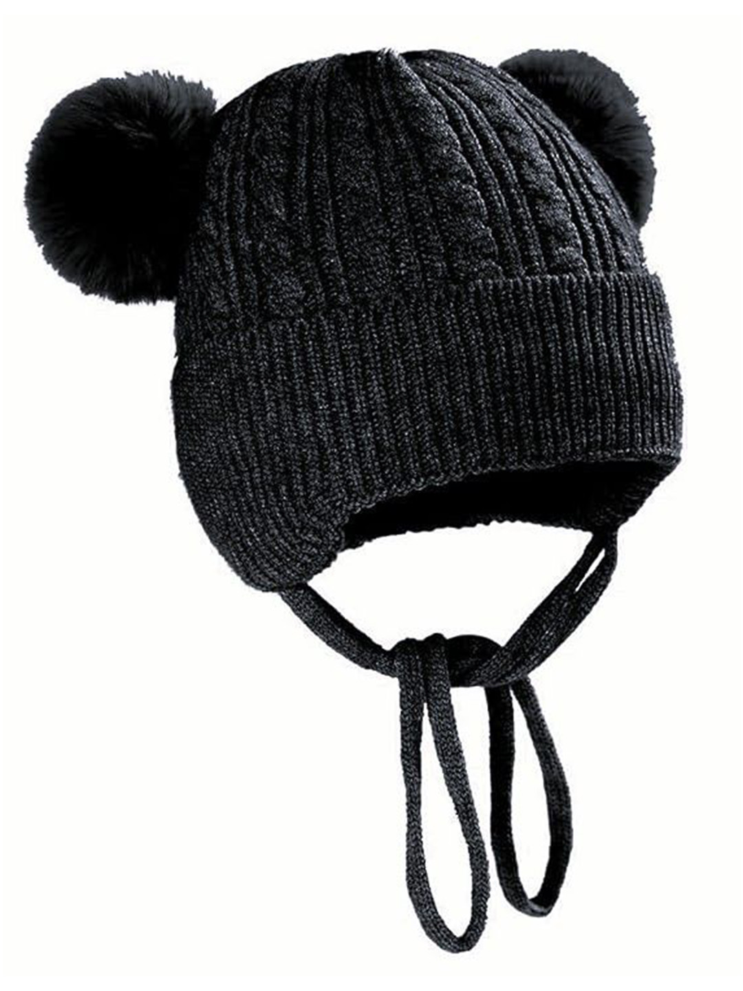 Gajraj Kids Self Design Woollen Regular Beanie