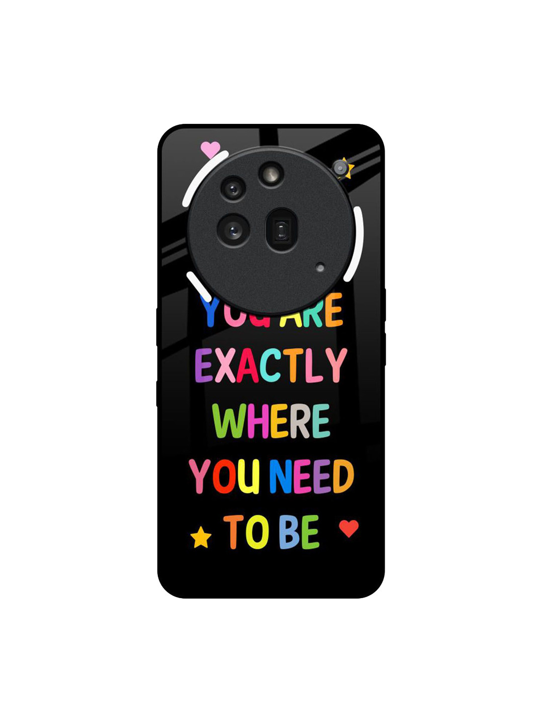 QRIOH Typography Printed Nothing Phone 3a Pro Back Case Mobile Accessories