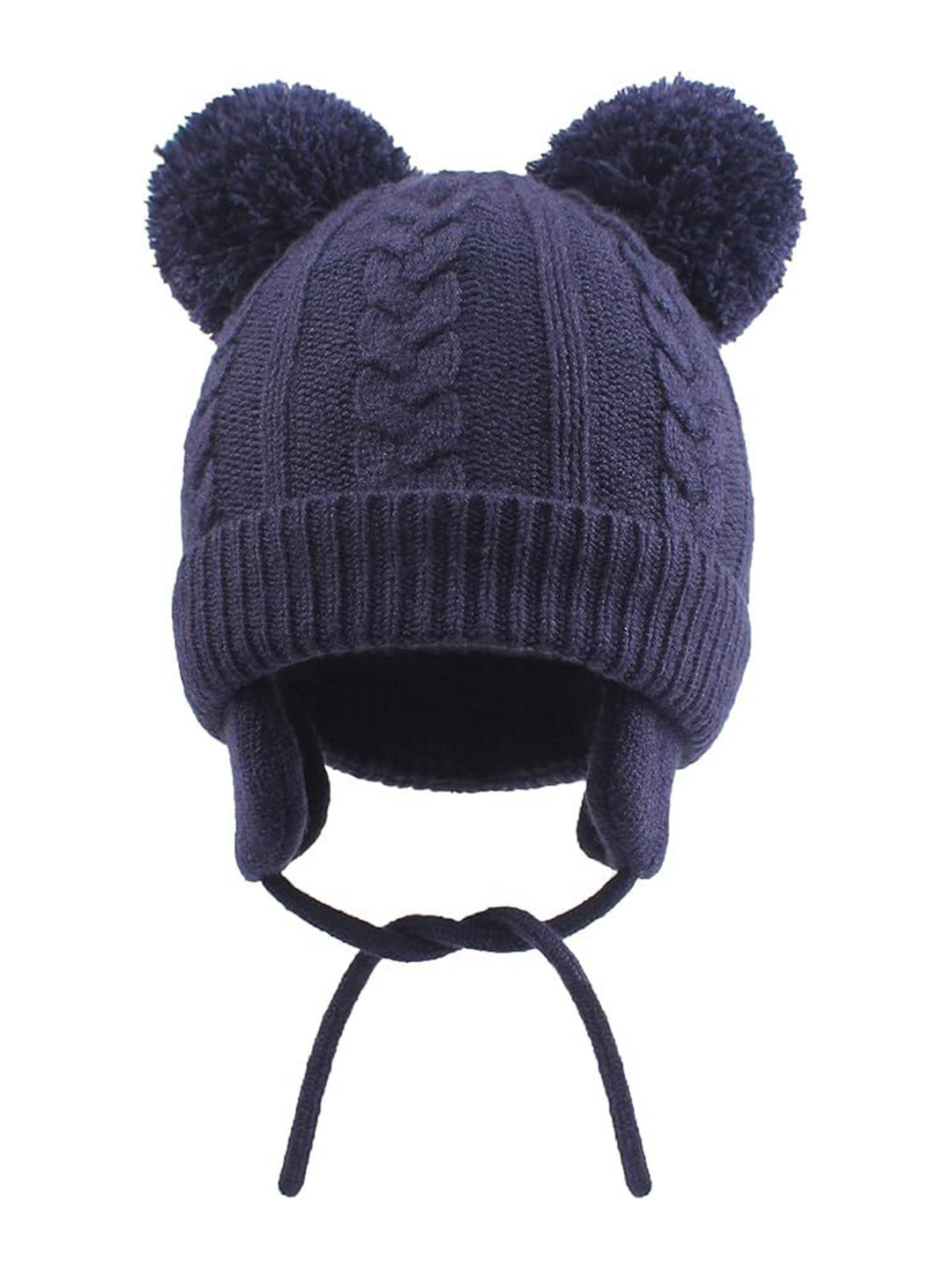 Gajraj Kids Woollen Earflap Beanie