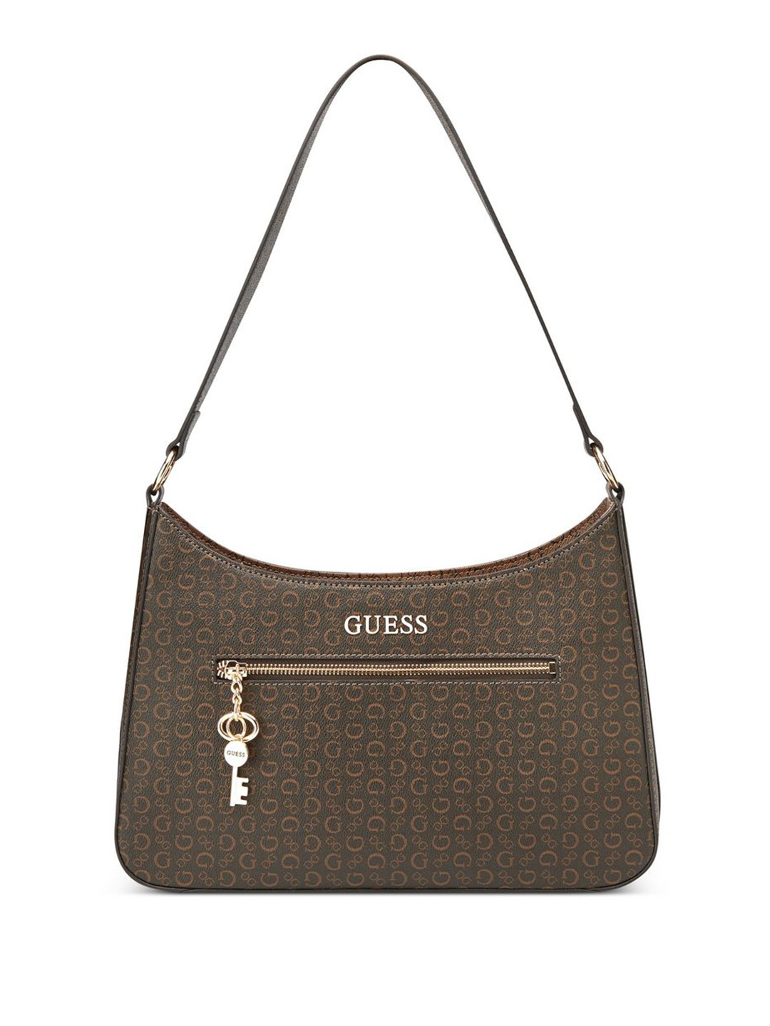 GUESS Natural Printed Swagger Tana Shoulder Bag