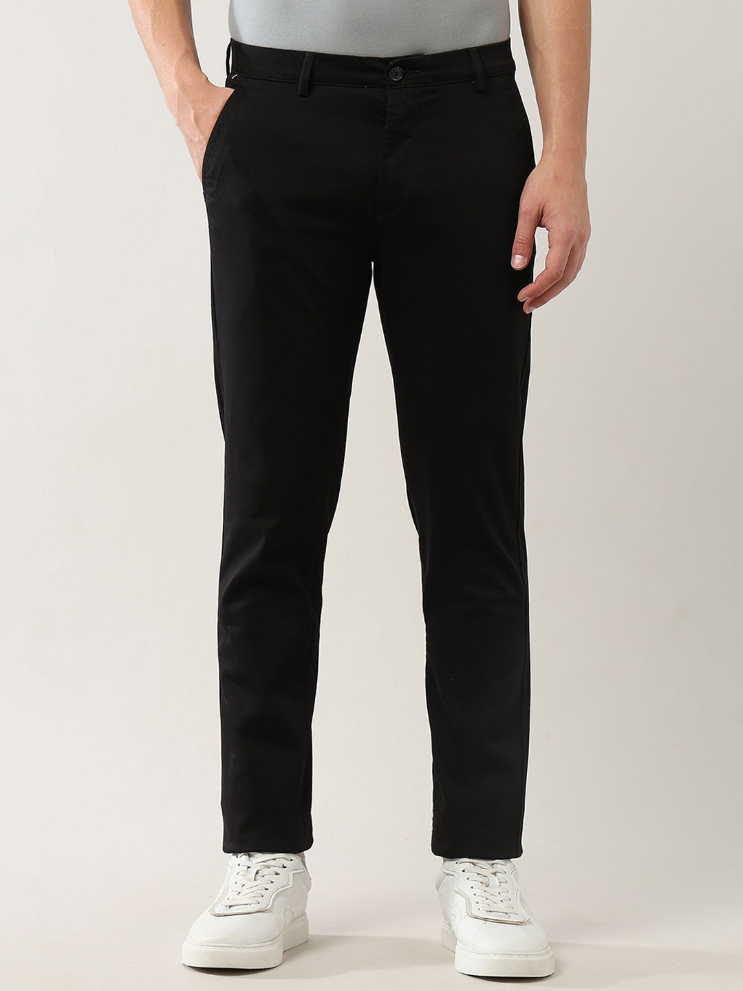 Arrow Sport Men Dobby Slim Fit Chinos