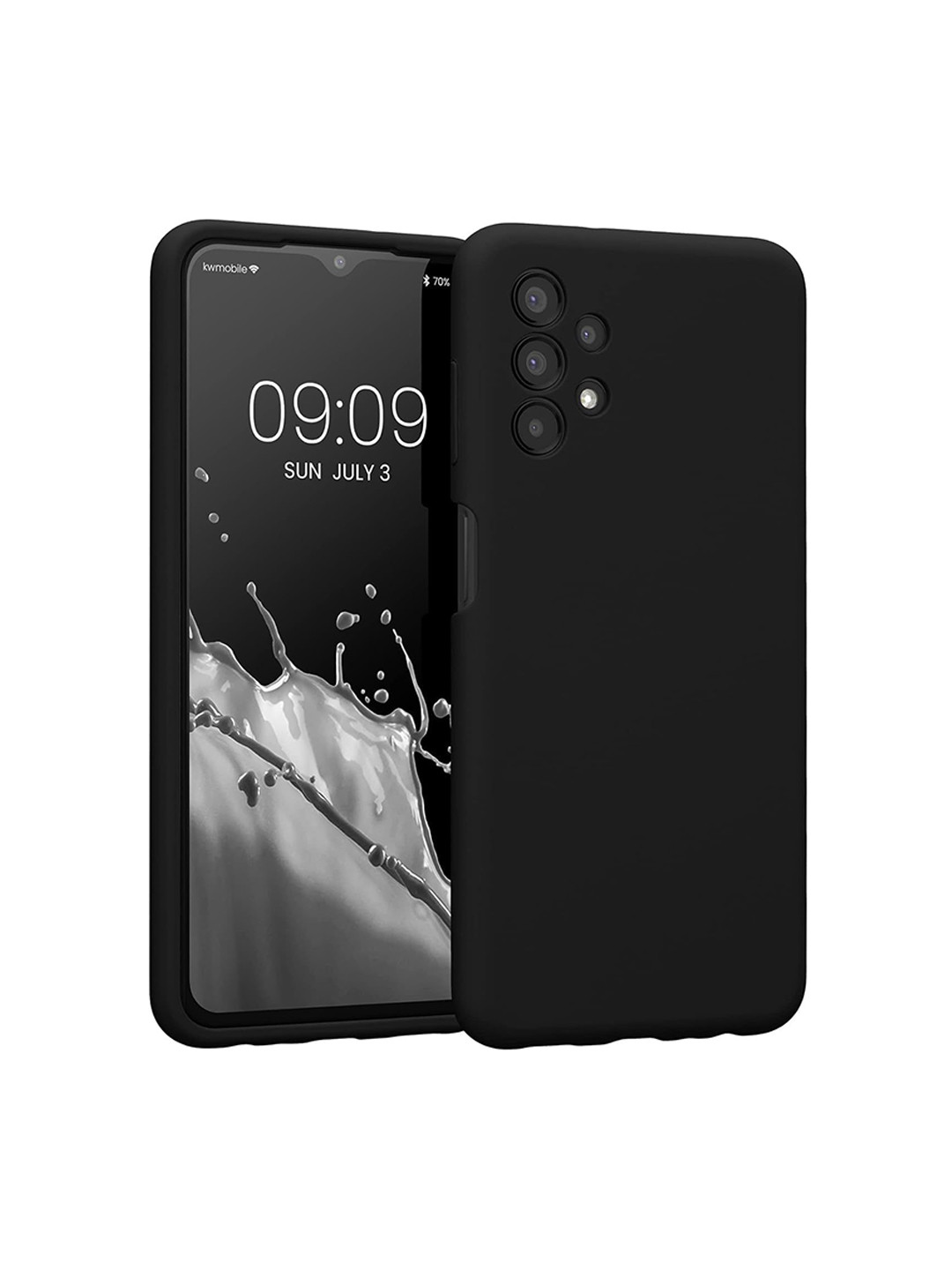 LIRAMARK Samsung Galaxy A13 4G Solid Back Case Mobile Accessories