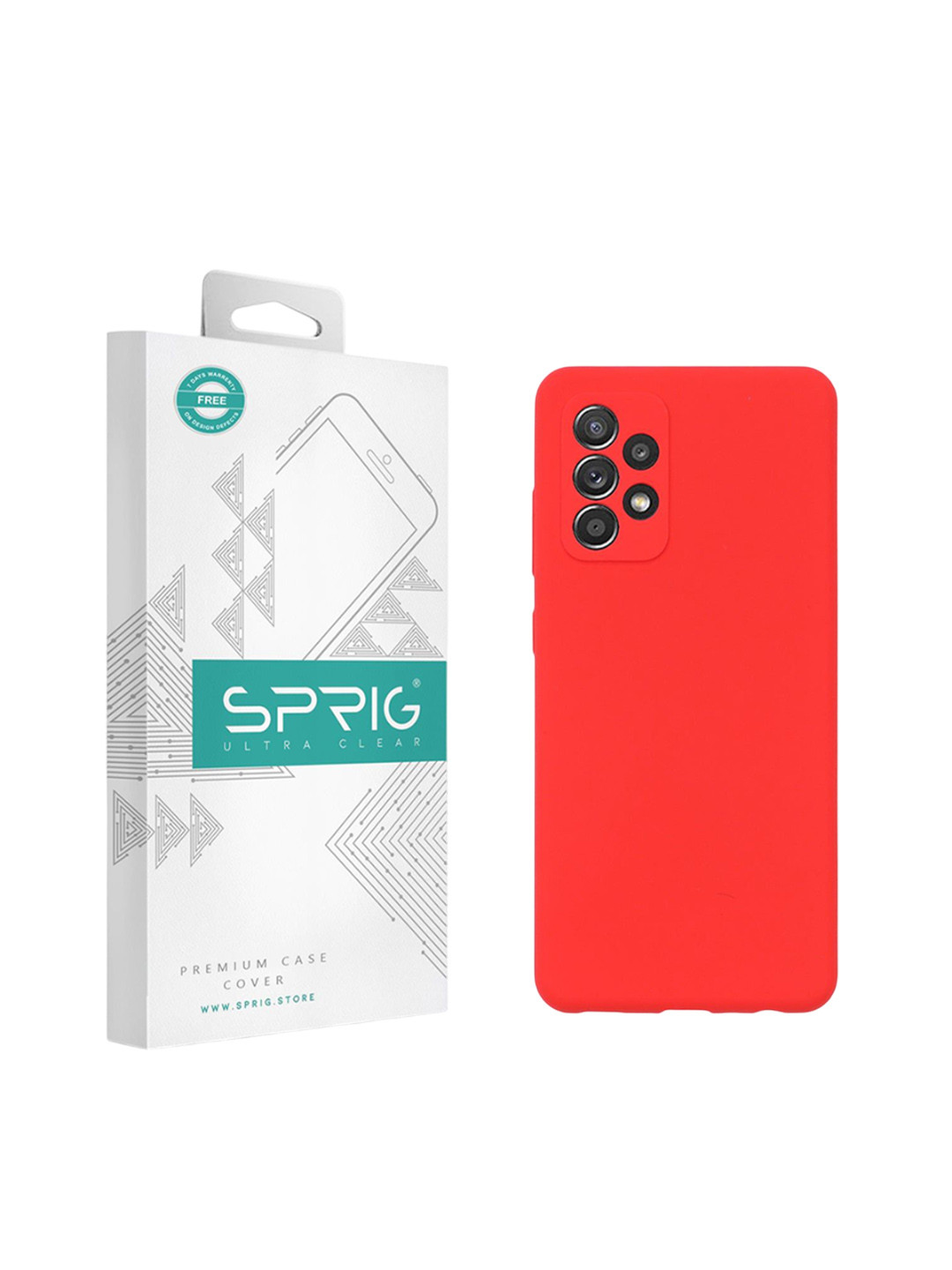 SPRIG Samsung Galaxy A52 Liquid Silicone Back Cover