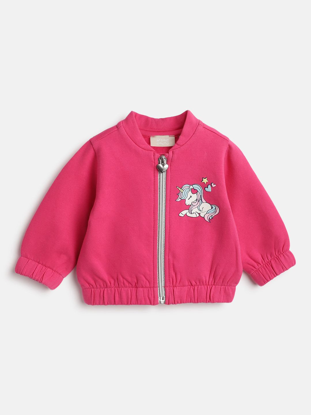 Chicco Girls Graphic Printed Cardigan