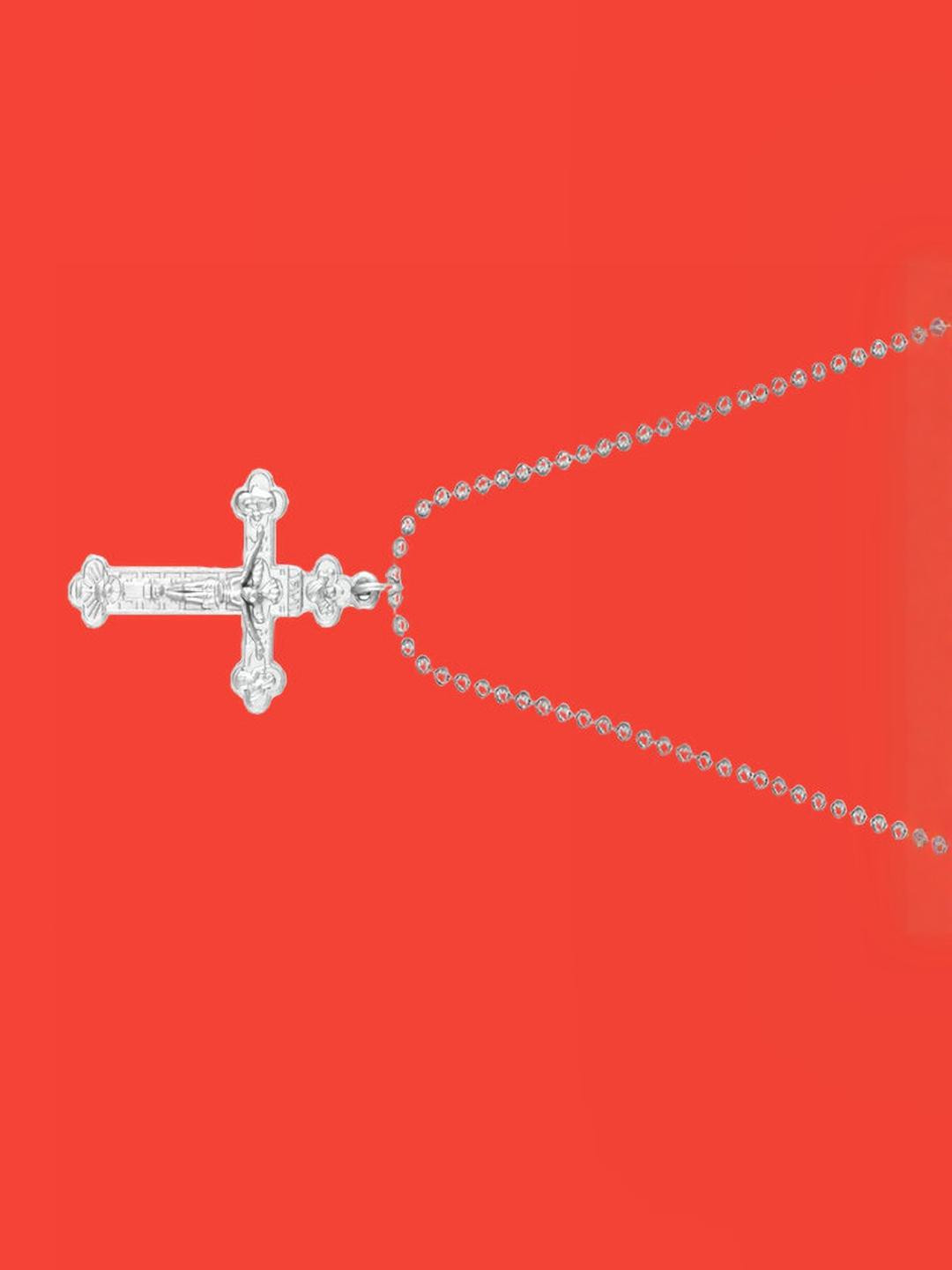 Dynamic Retail Global Men Cross Pendant Chains