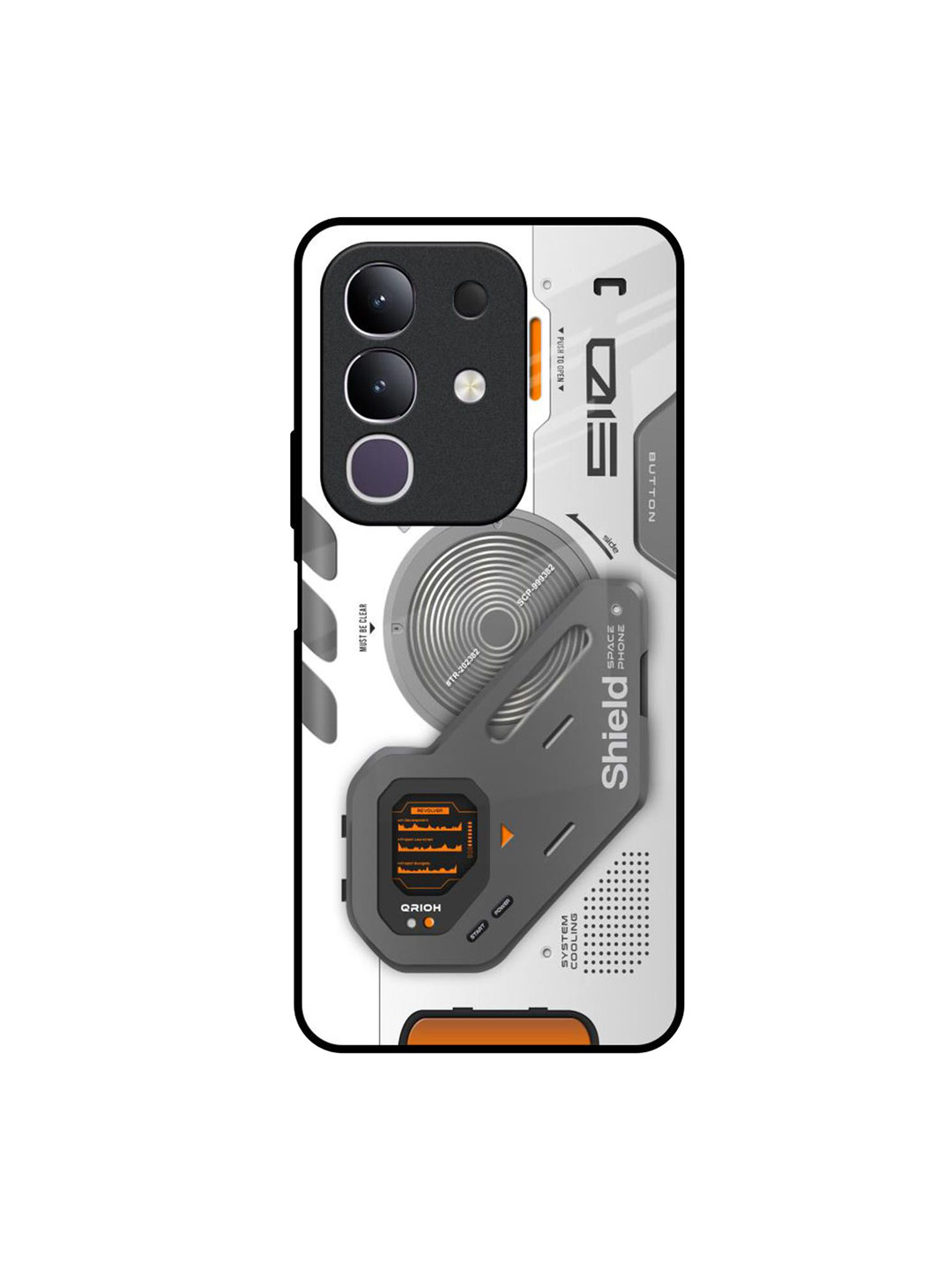 QRIOH Typography Printed Vivo T4x 5G Back Case Mobile Accessories