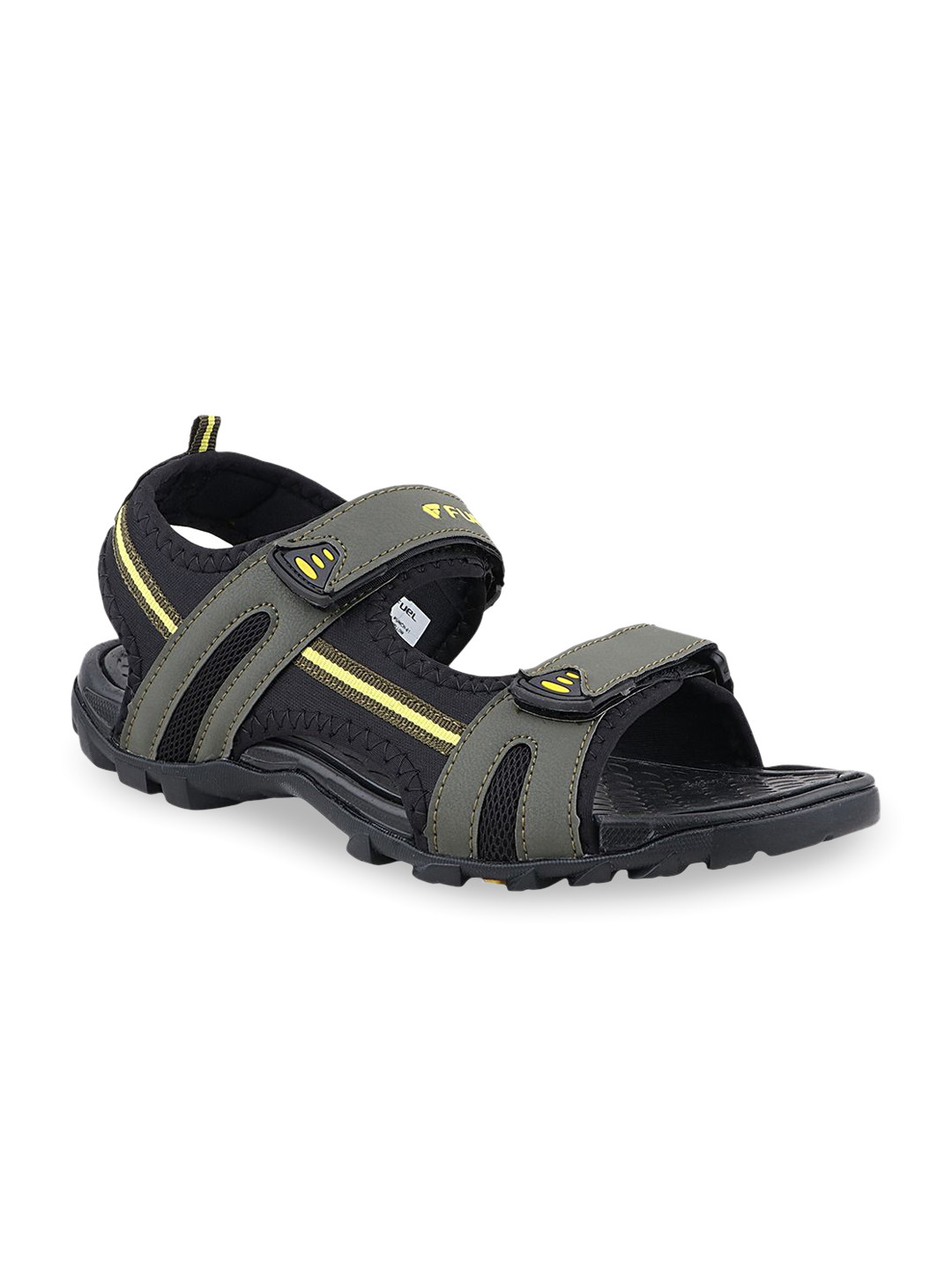 FUEL Punch Men Open Toe Velcro Sports Sandals